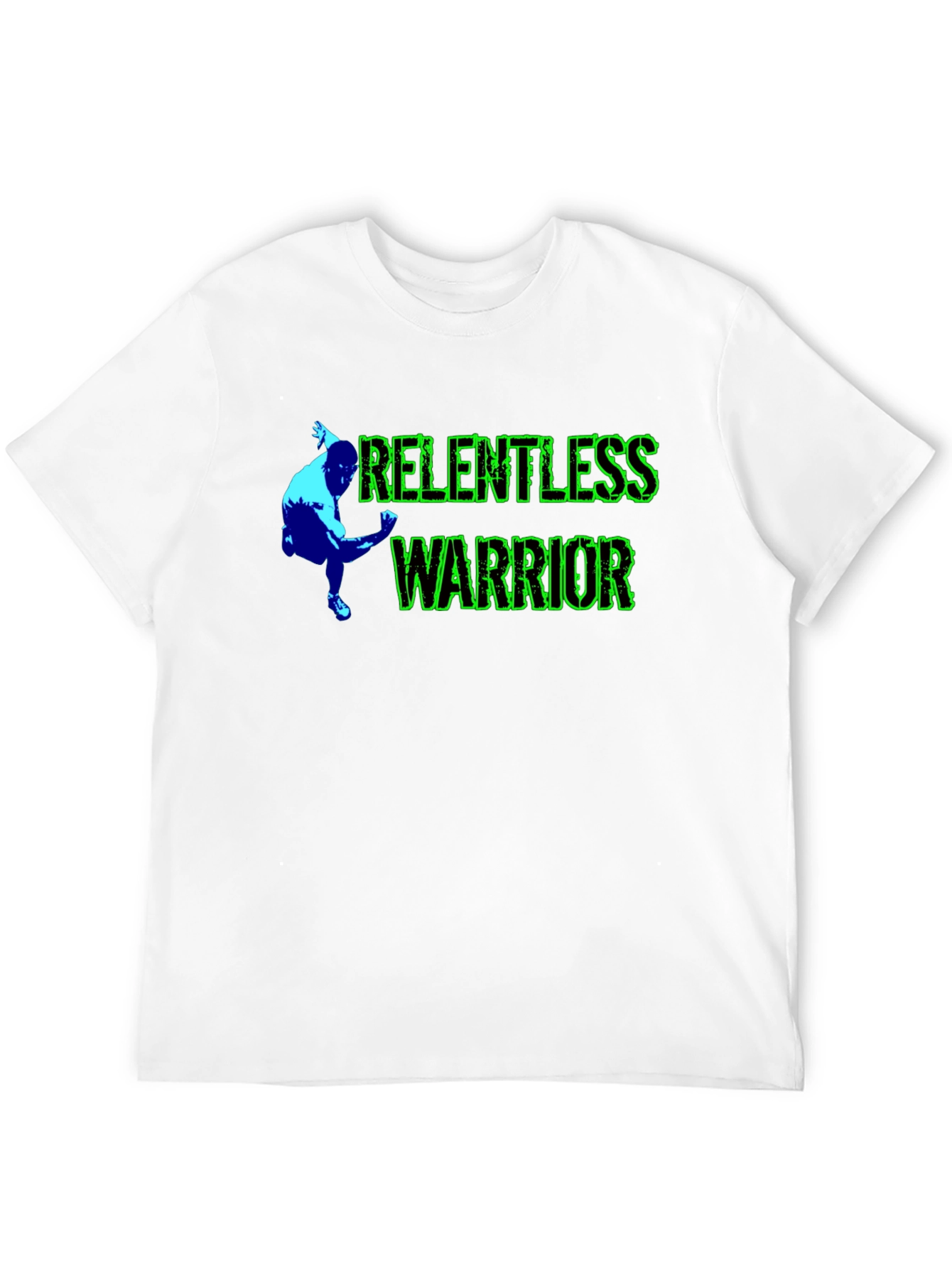 Relentless Warrior Black Graphic Tee