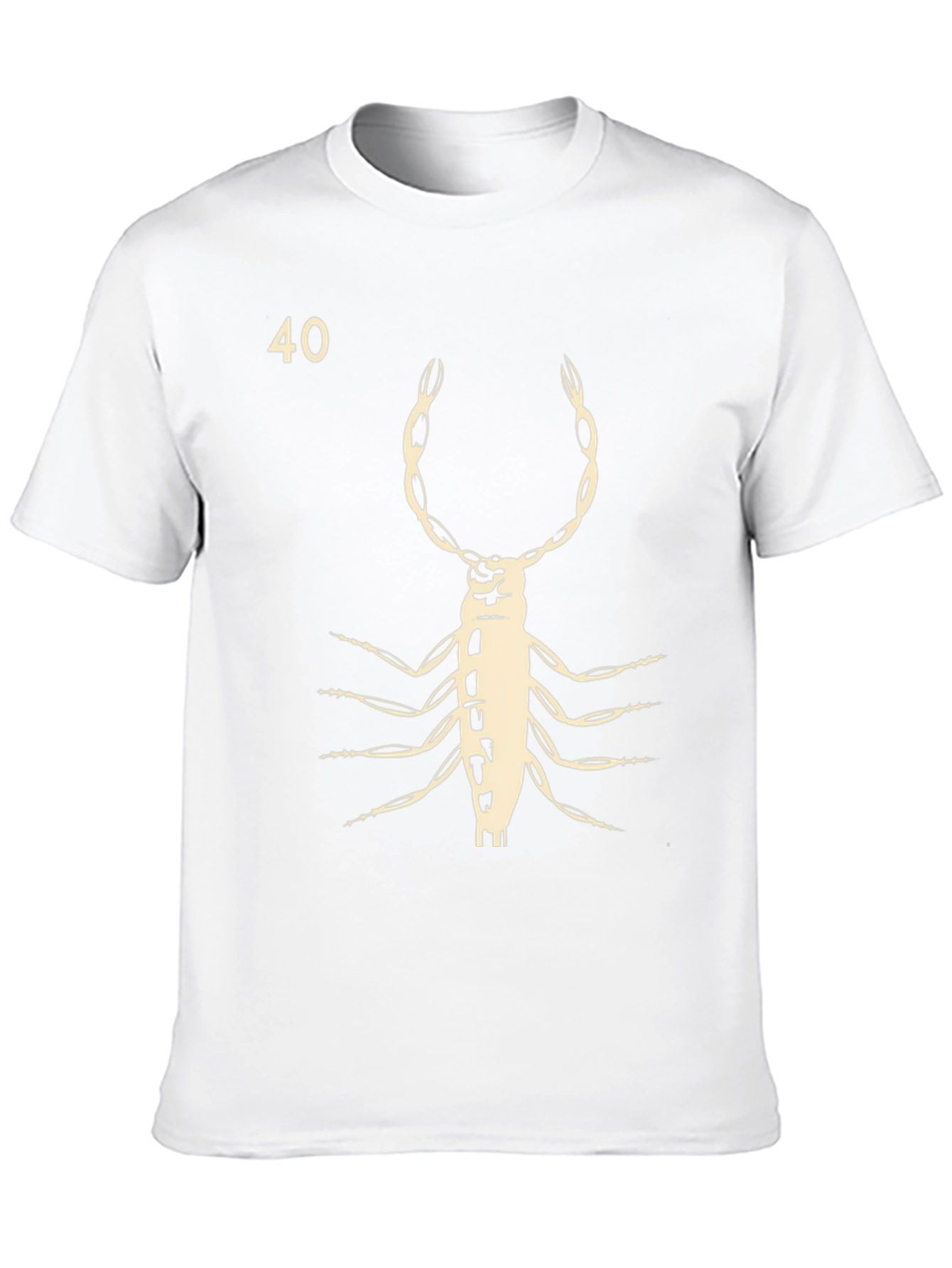 Insect Graphic T-Shirt - Black Cotton Tee