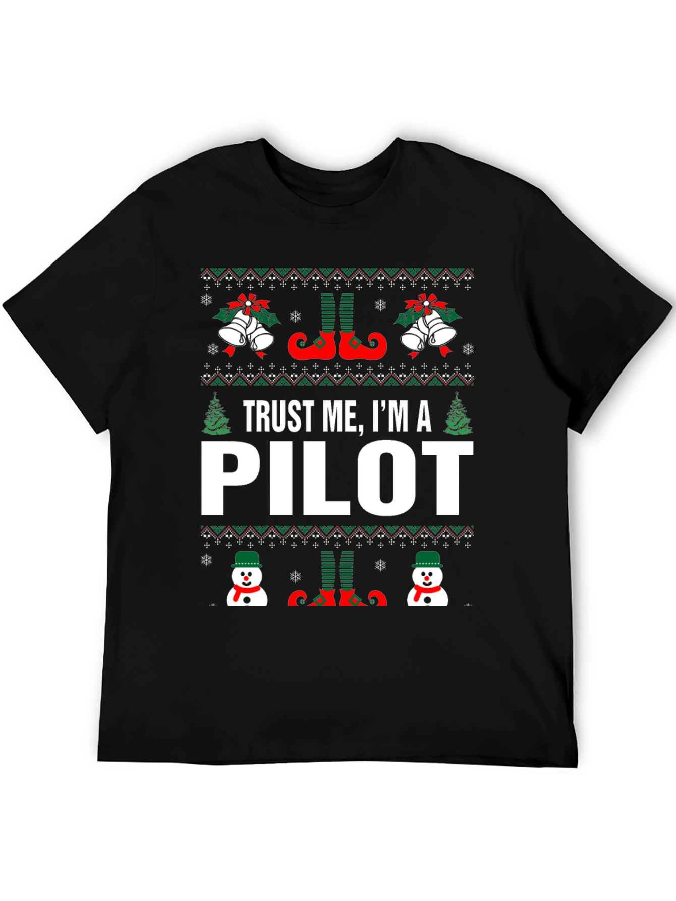 Trust Me Im a Pilot Christmas T-Shirt