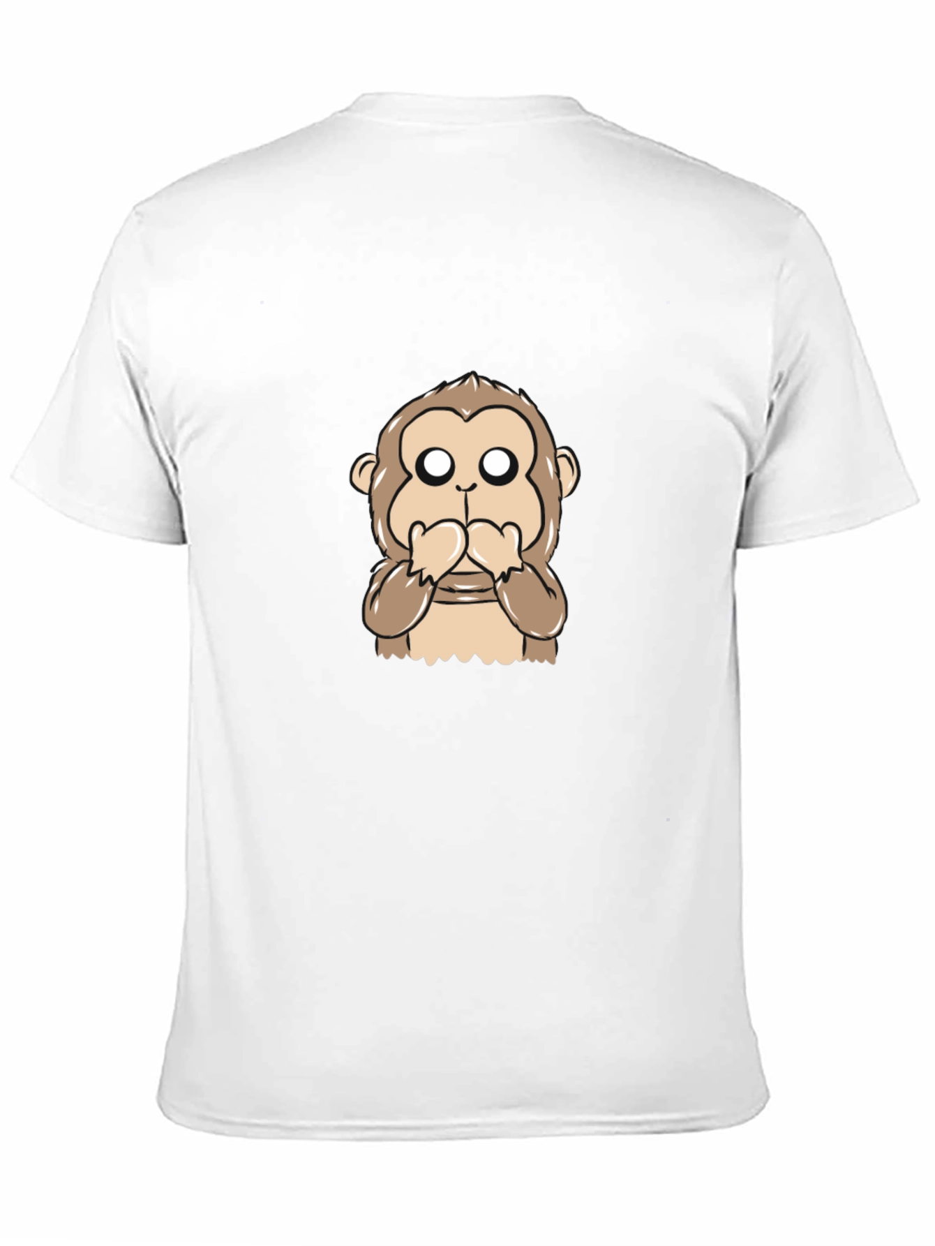 Speak No Evil Monkey Graphic T-Shirt