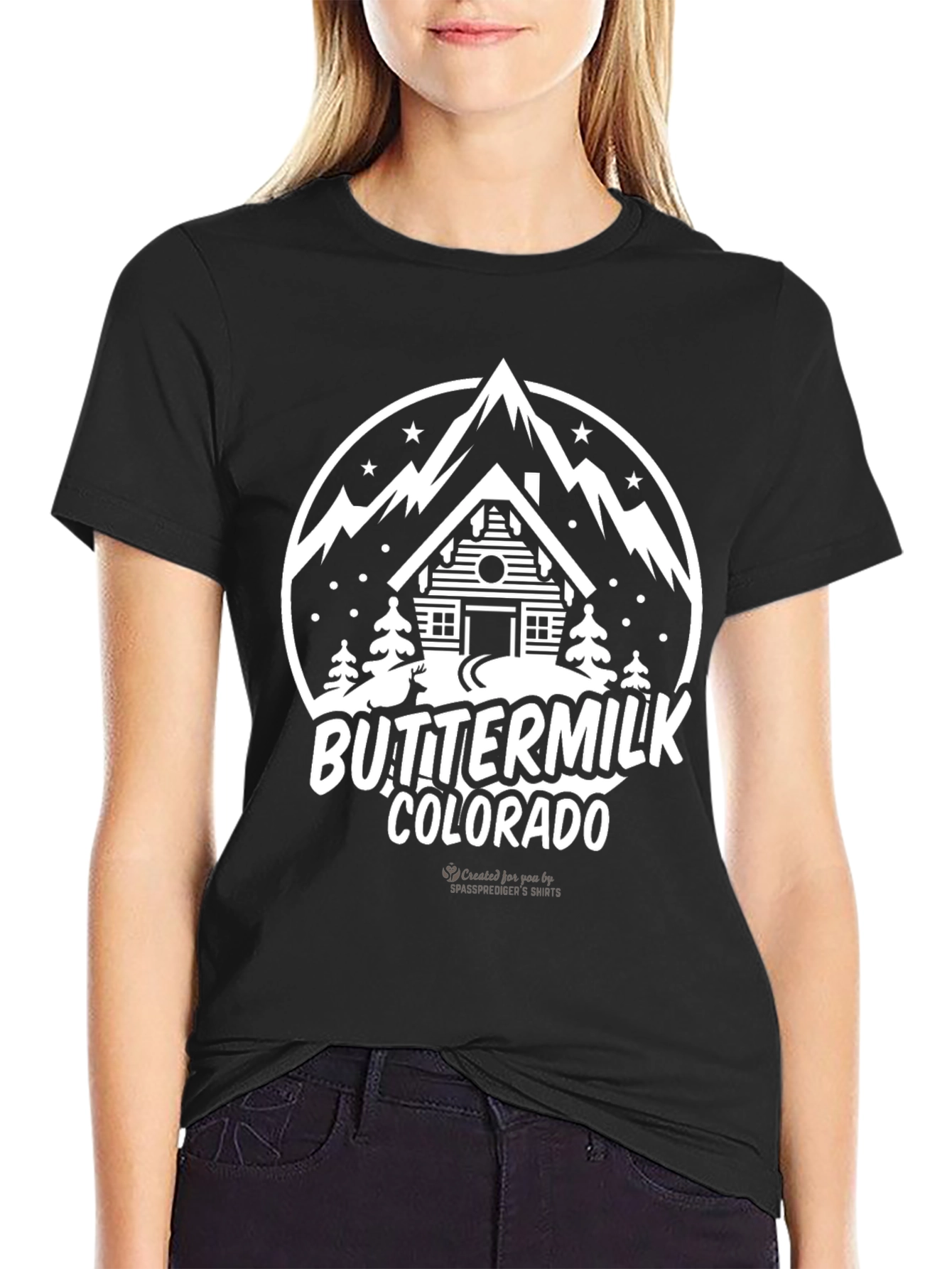 Buttermilk Colorado Graphic Tee