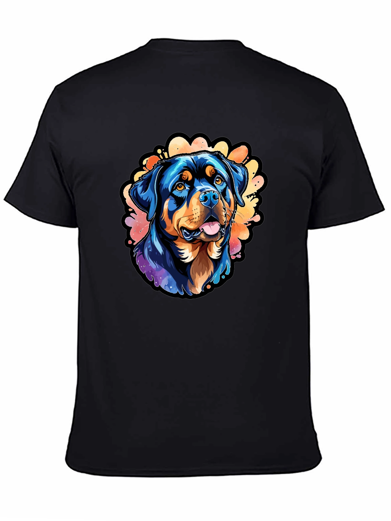 Rottweiler Dog Graphic T-Shirt - Stylish Animal Tee