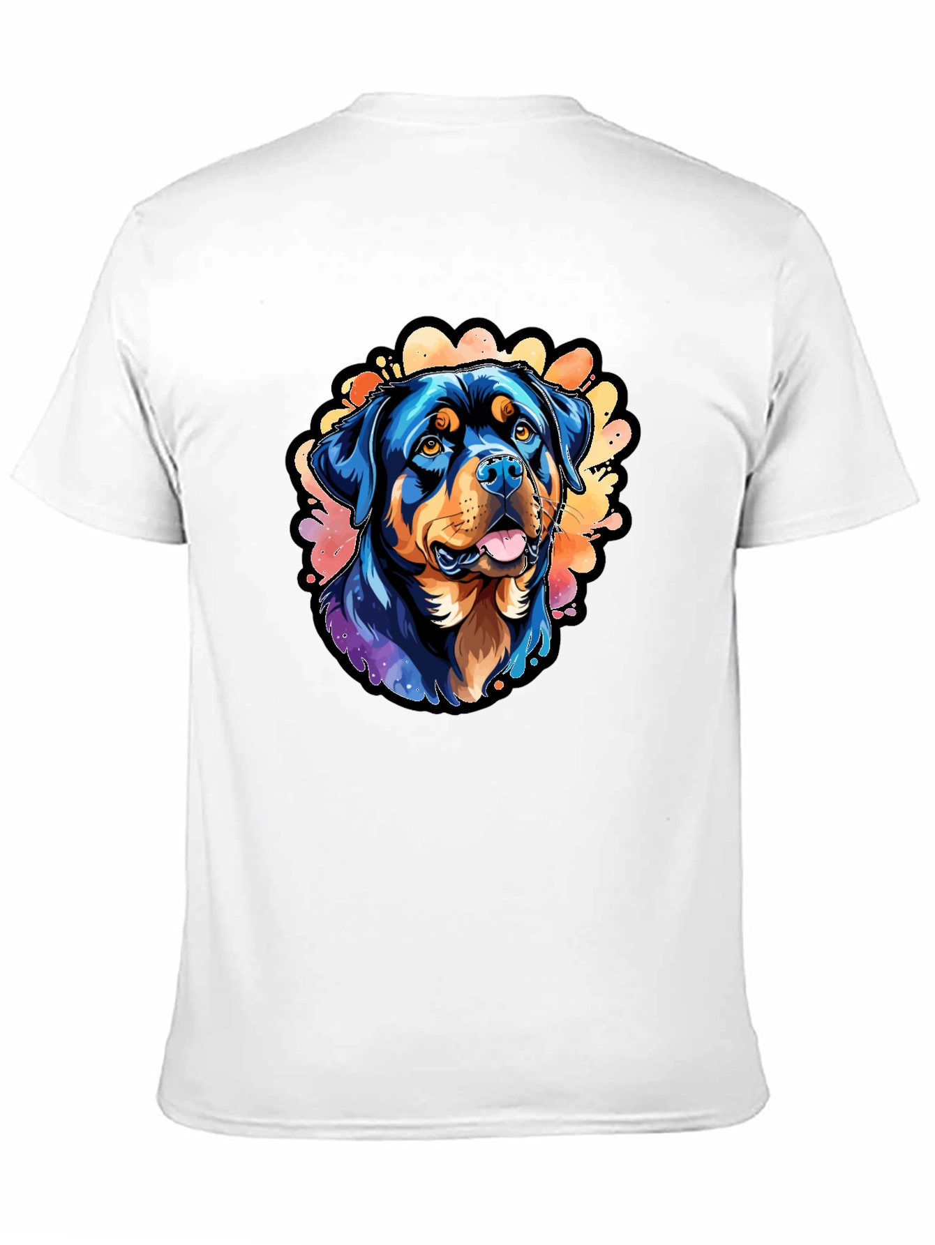 Rottweiler Dog Graphic T-Shirt - Stylish Animal Tee