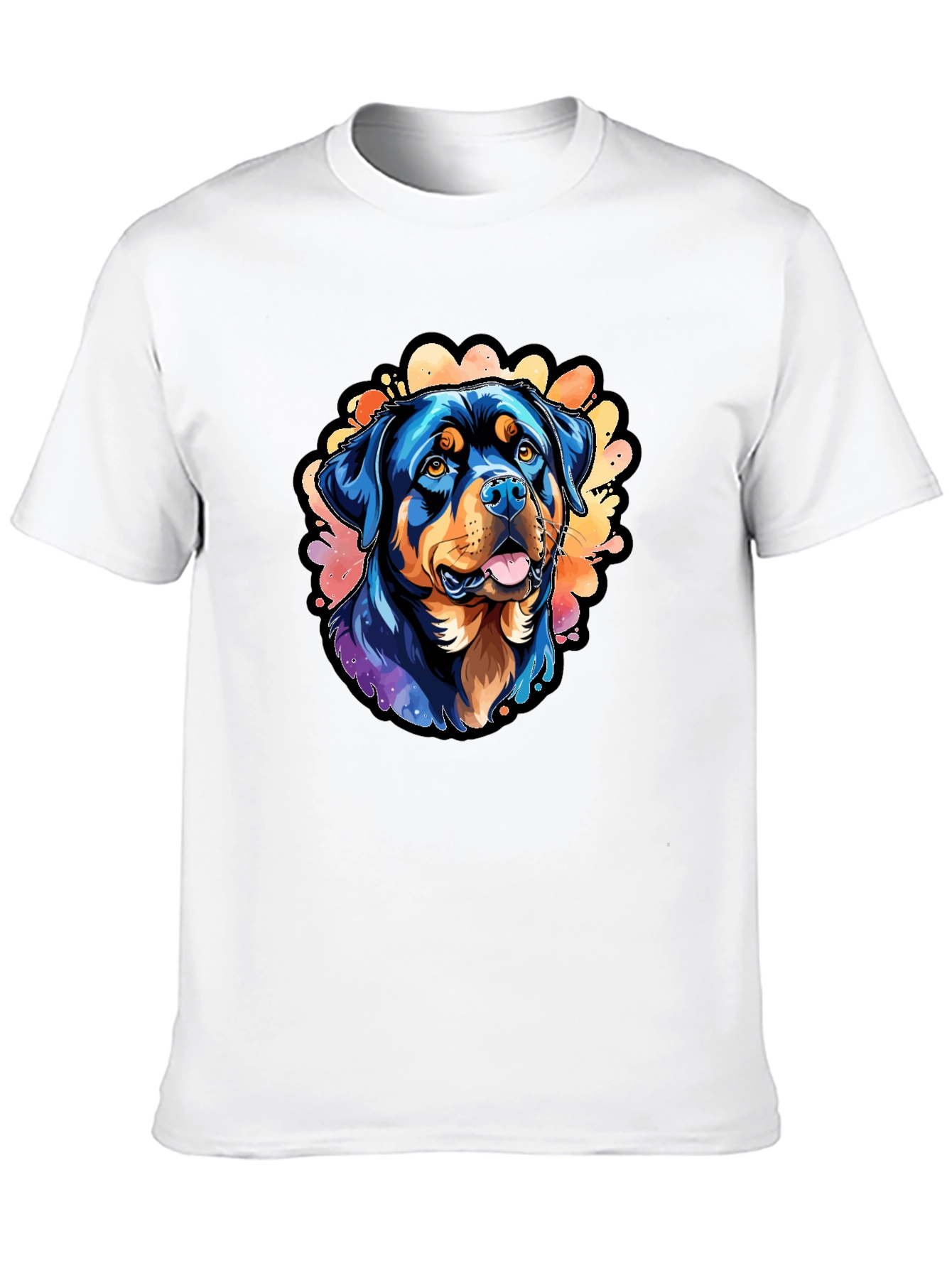 Rottweiler Dog Graphic T-Shirt - Stylish Animal Tee