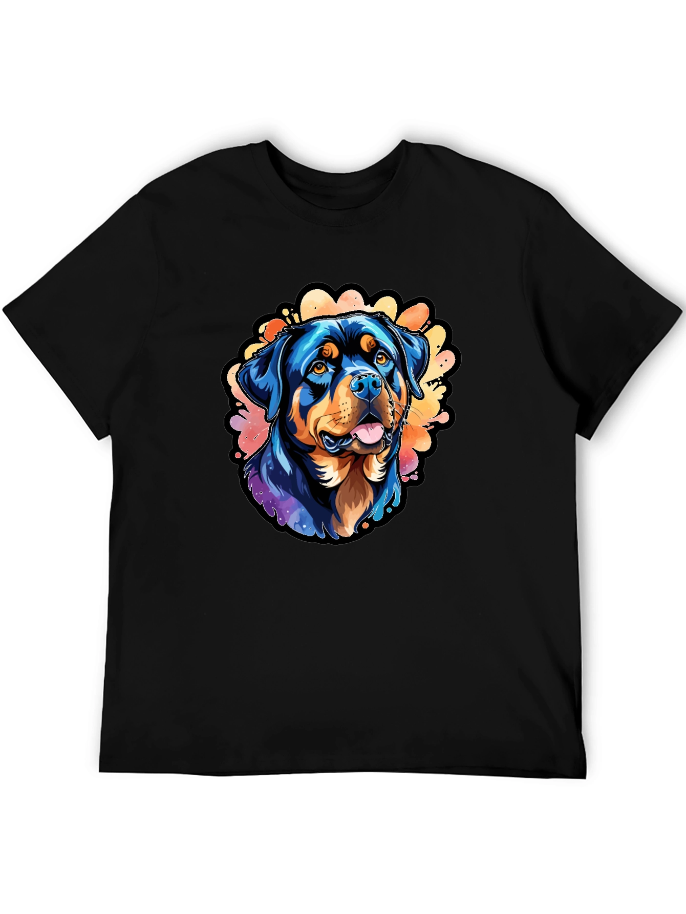 Rottweiler Dog Graphic T-Shirt - Stylish Animal Tee