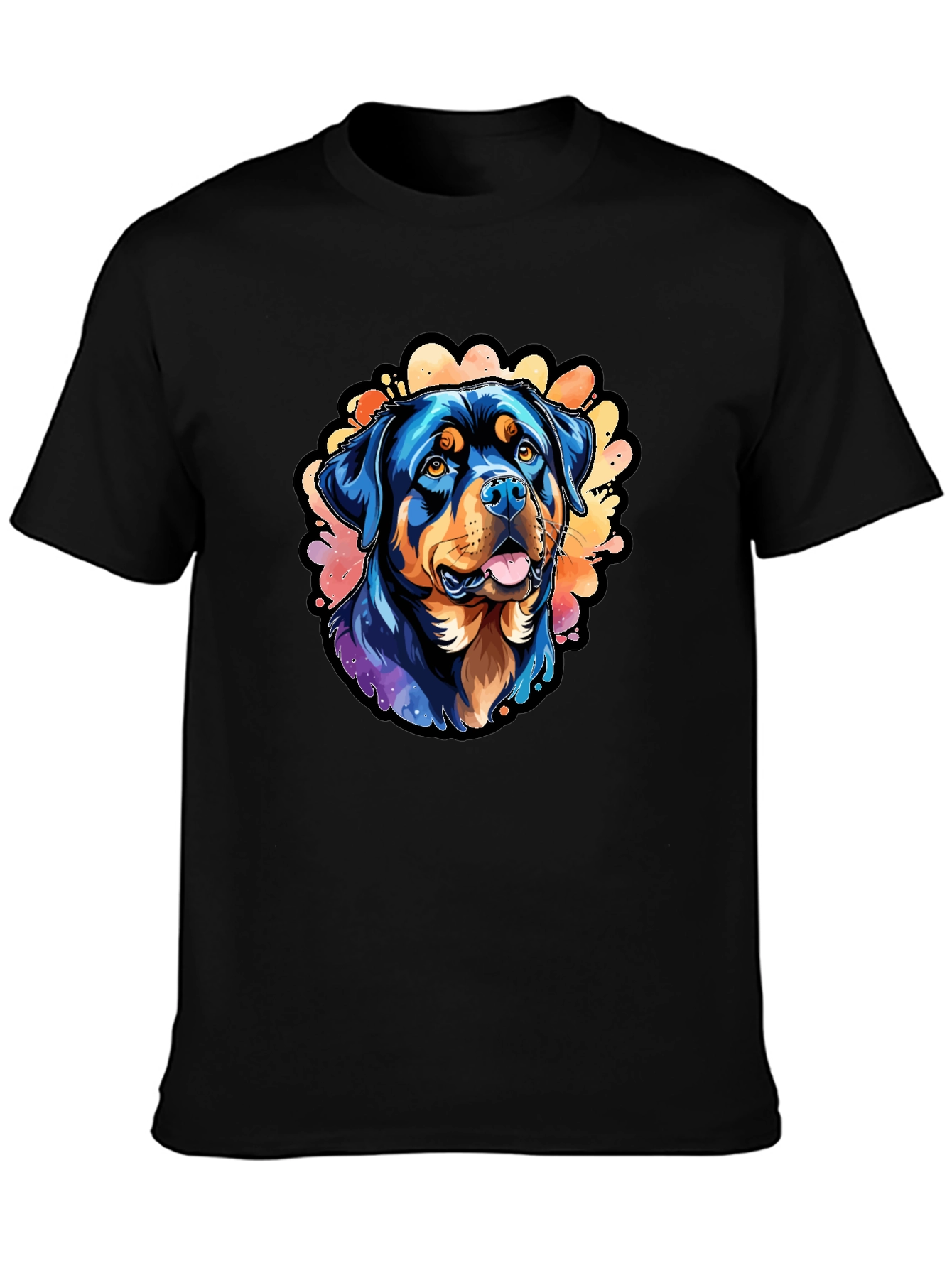 Rottweiler Dog Graphic T-Shirt - Stylish Animal Tee