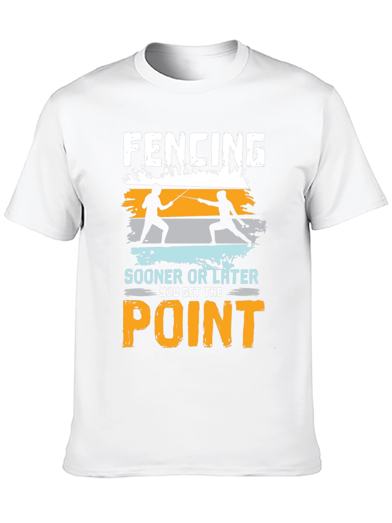 Fencing Point T-Shirt - Funny Fencer Tee
