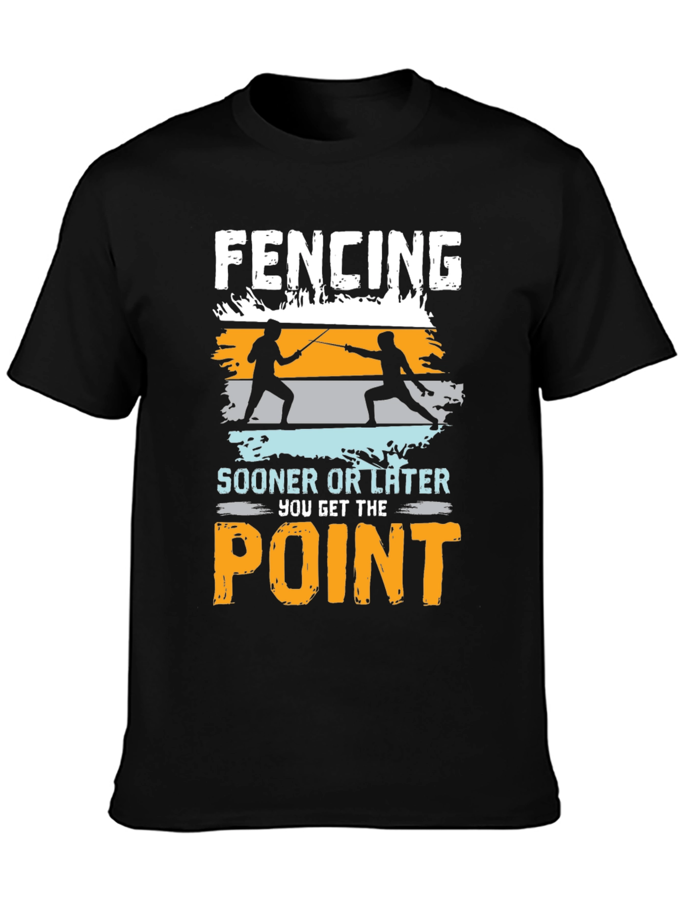 Fencing Point T-Shirt - Funny Fencer Tee