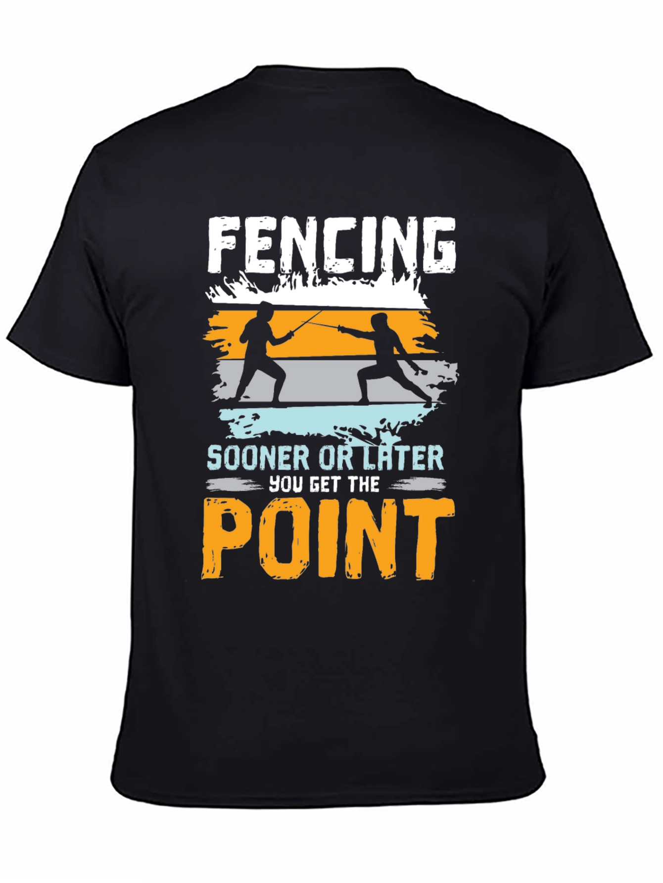 Fencing Point T-Shirt - Funny Fencer Tee