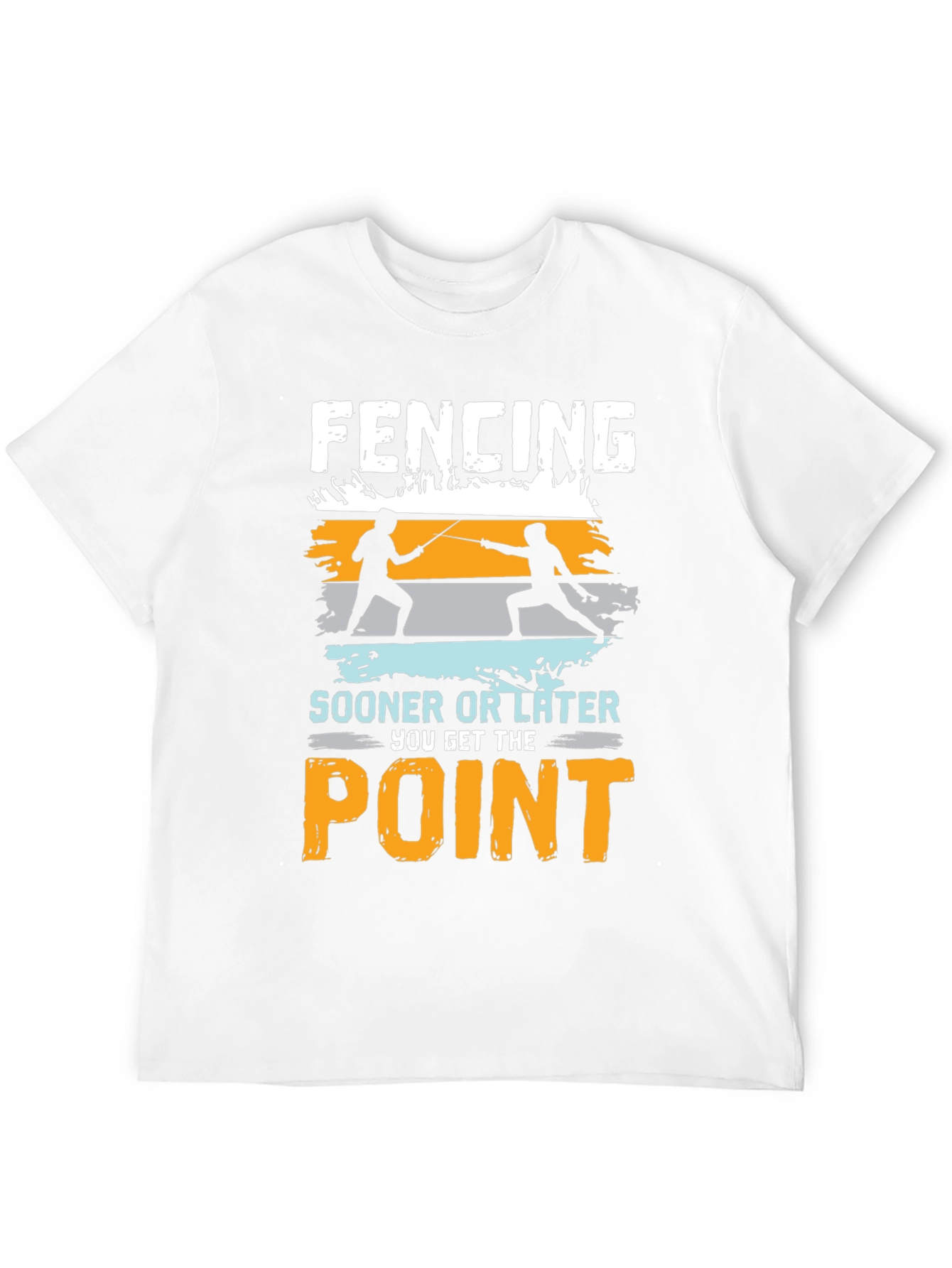 Fencing Point T-Shirt - Funny Fencer Tee