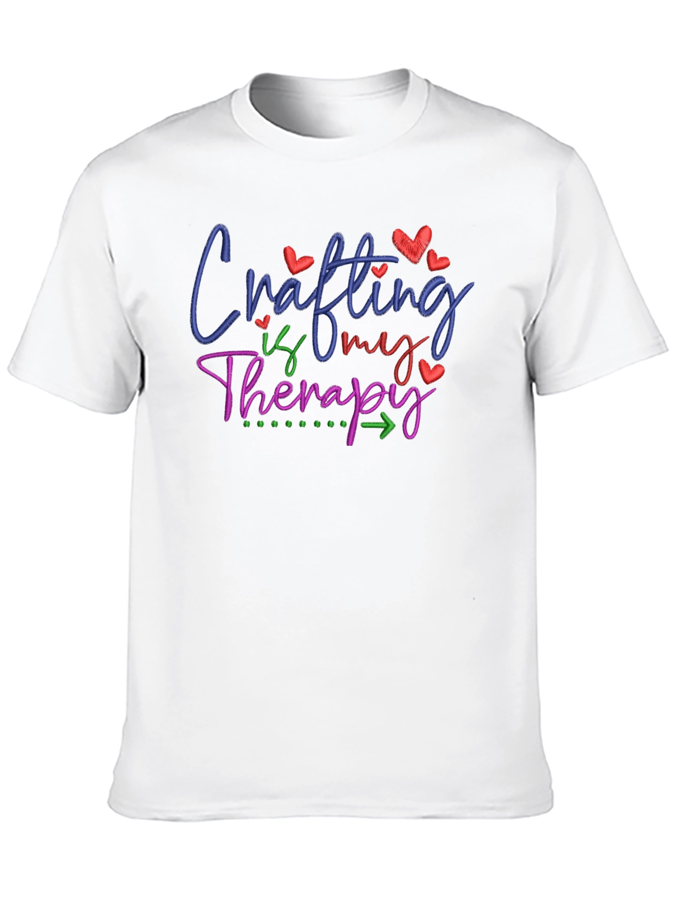 Crafting Is My Therapy T-Shirt