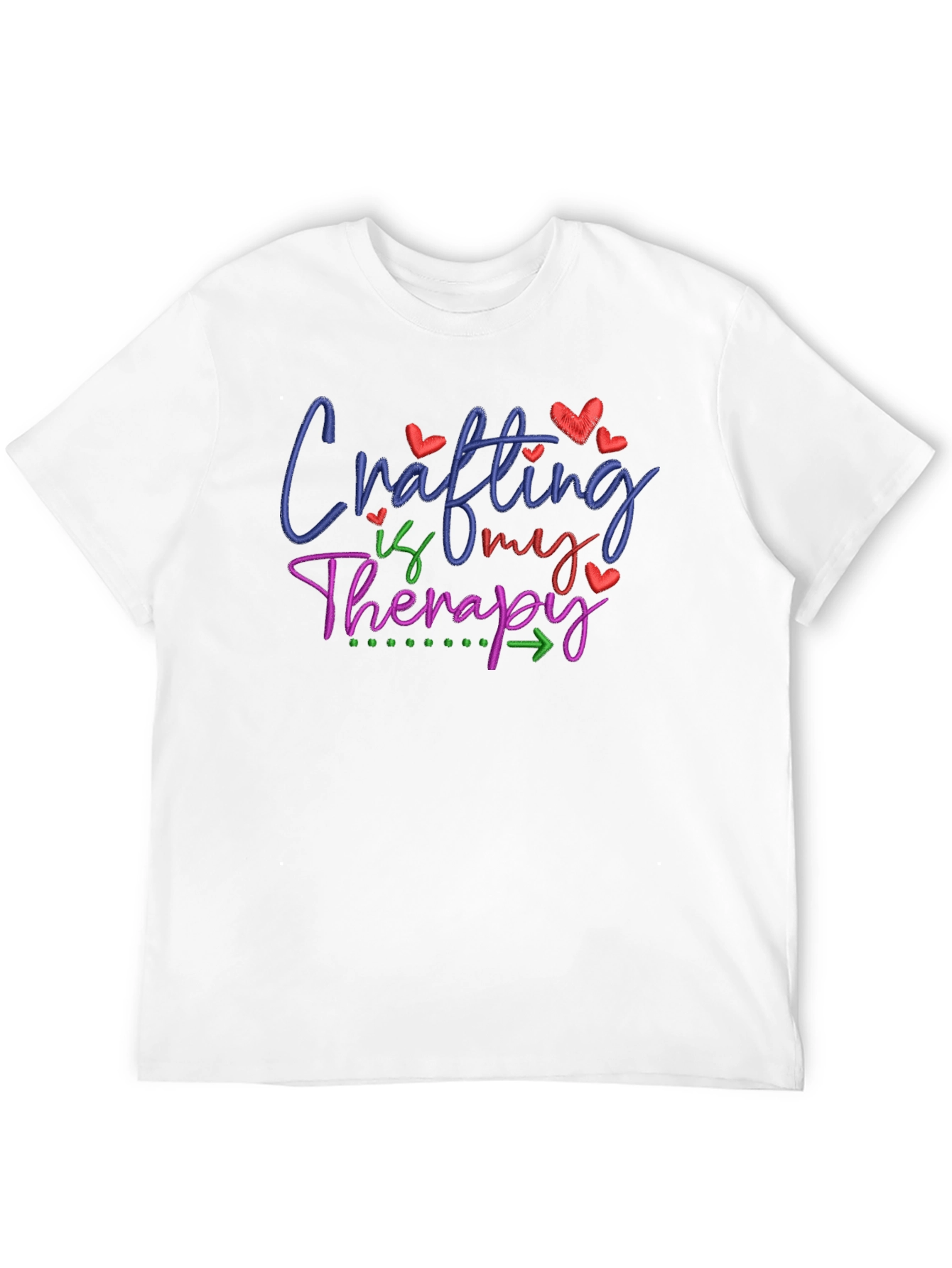 Crafting Is My Therapy T-Shirt