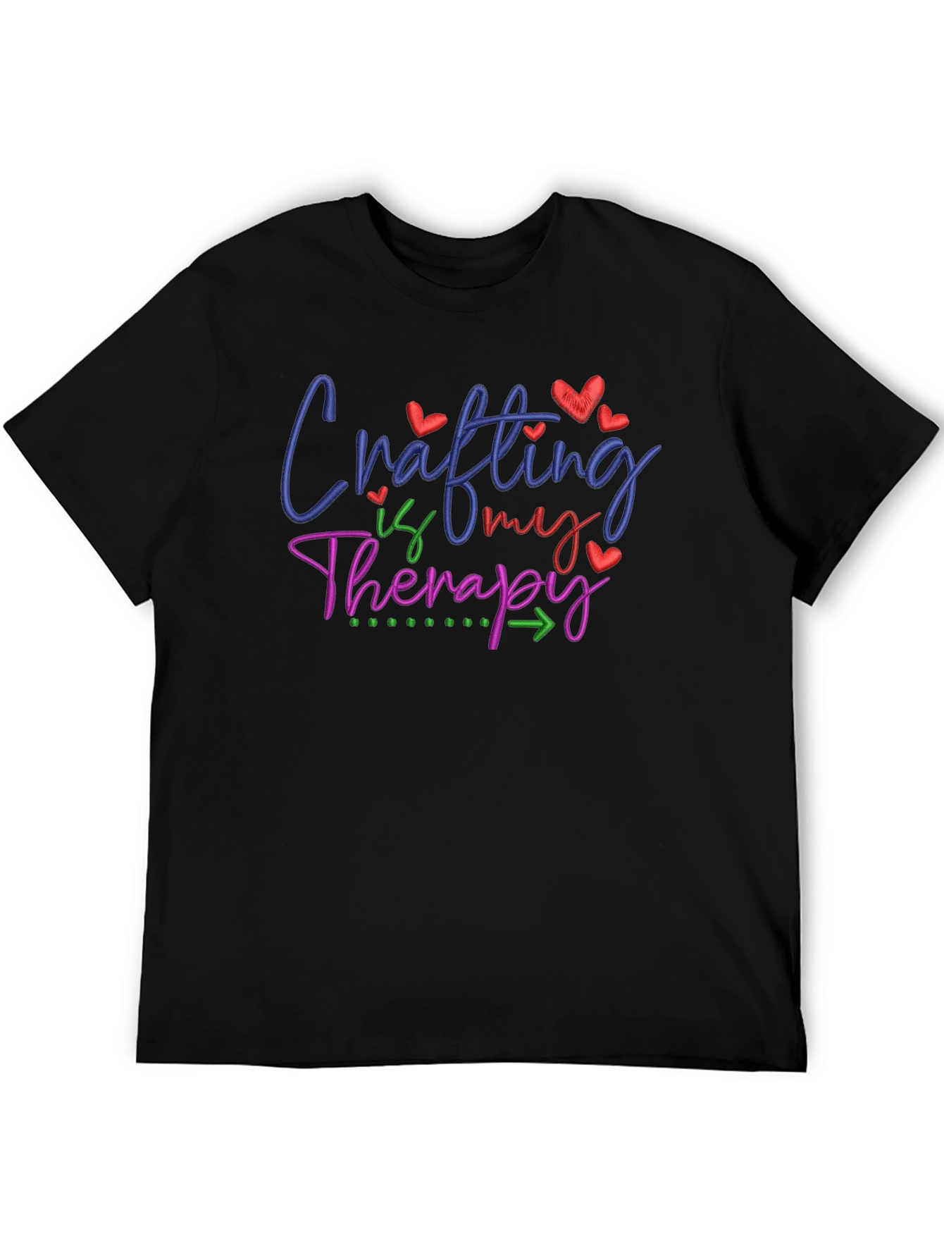 Crafting Is My Therapy T-Shirt