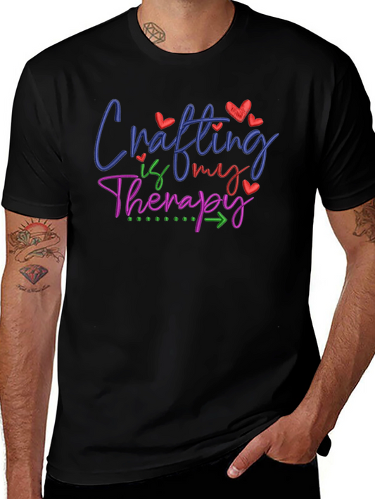 Crafting Is My Therapy T-Shirt