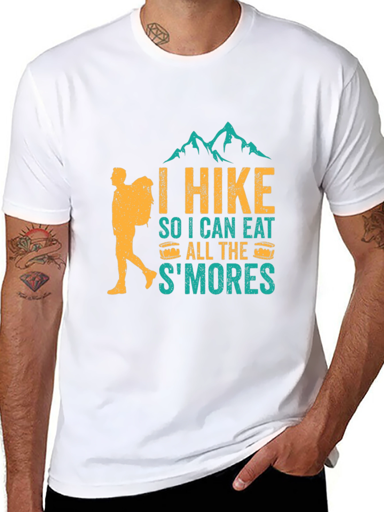 I Hike for Smores Graphic Tee