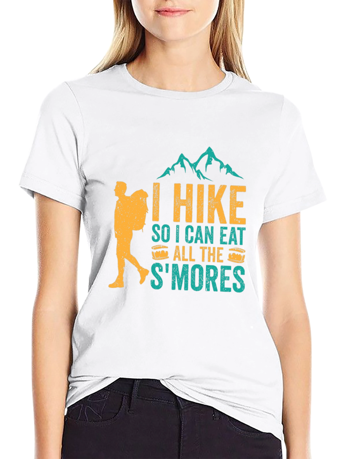 I Hike for Smores Graphic Tee