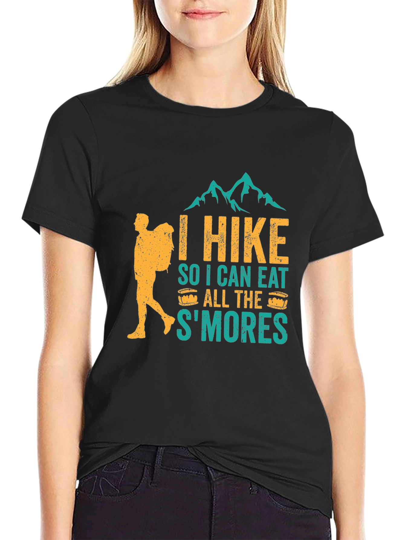 I Hike for Smores Graphic Tee