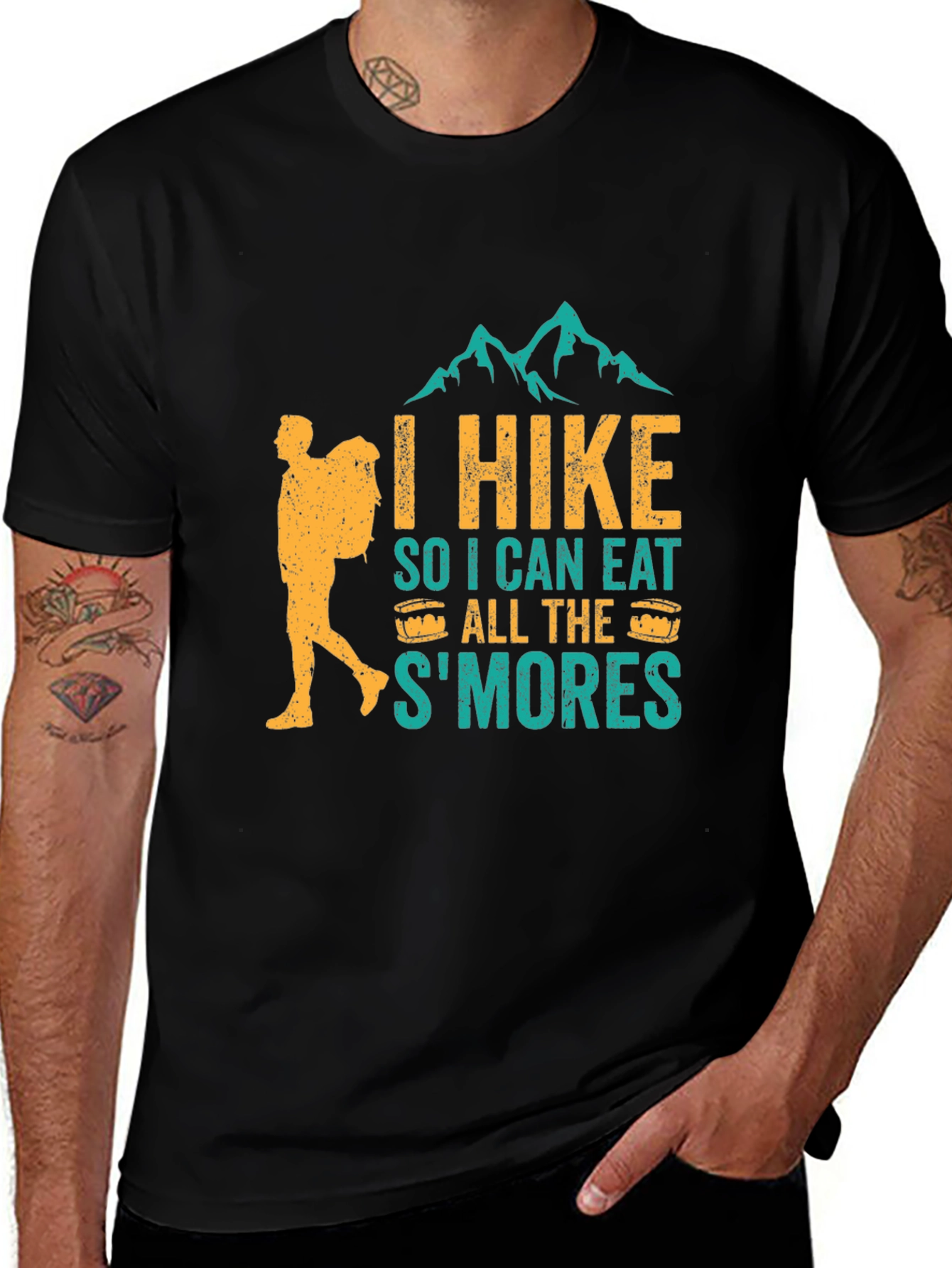 I Hike for Smores Graphic Tee
