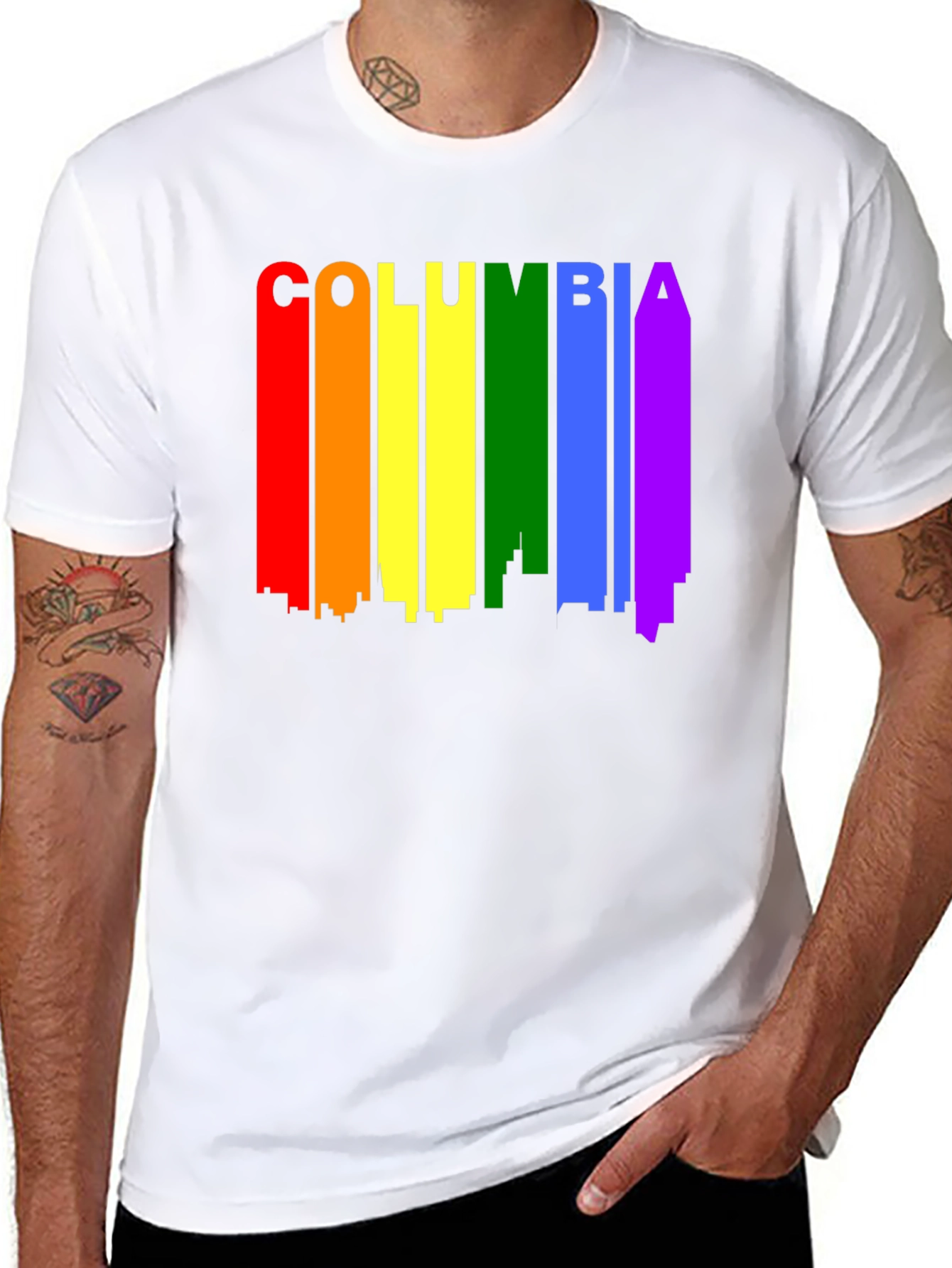 Columbia Pride LGBTQ+ T-Shirt