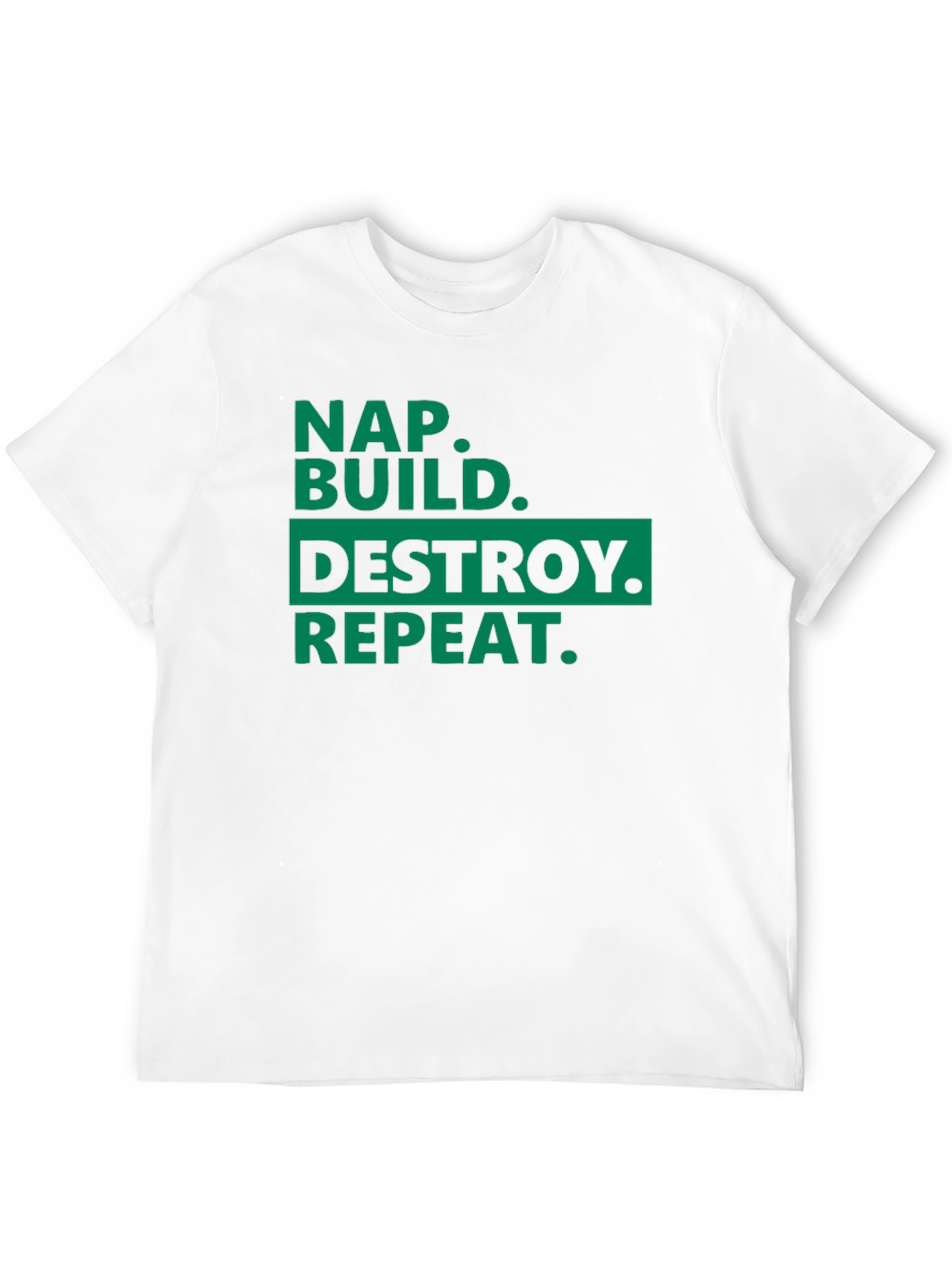 Nap Build Destroy Repeat Graphic T-Shirt