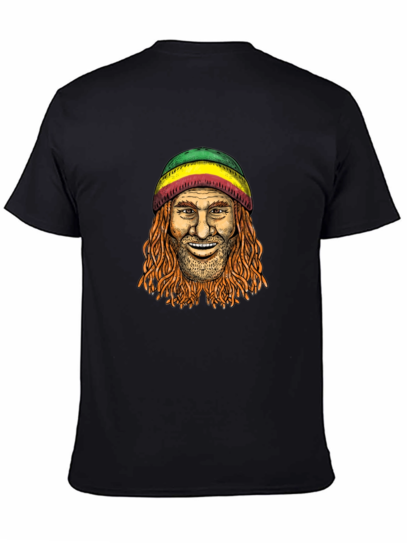 Rasta Man Graphic T-Shirt