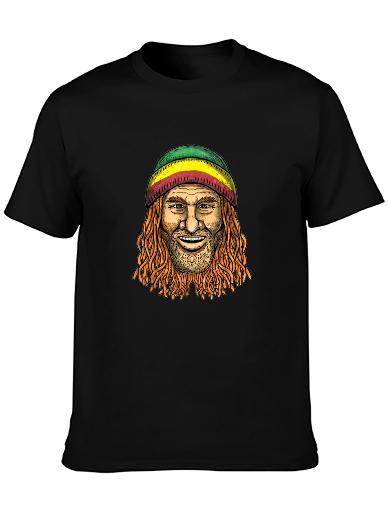 Rasta Man Graphic T-Shirt