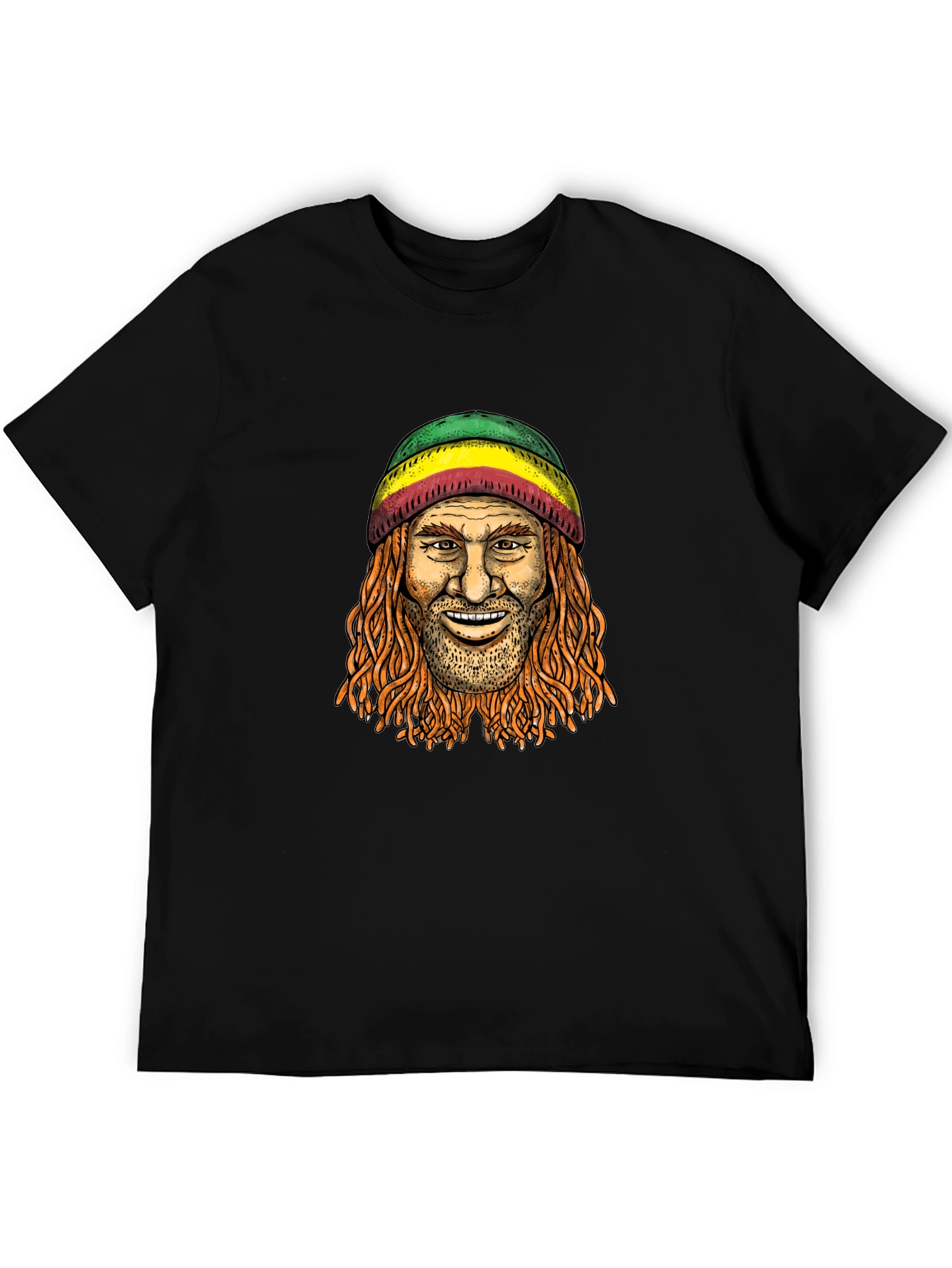 Rasta Man Graphic T-Shirt