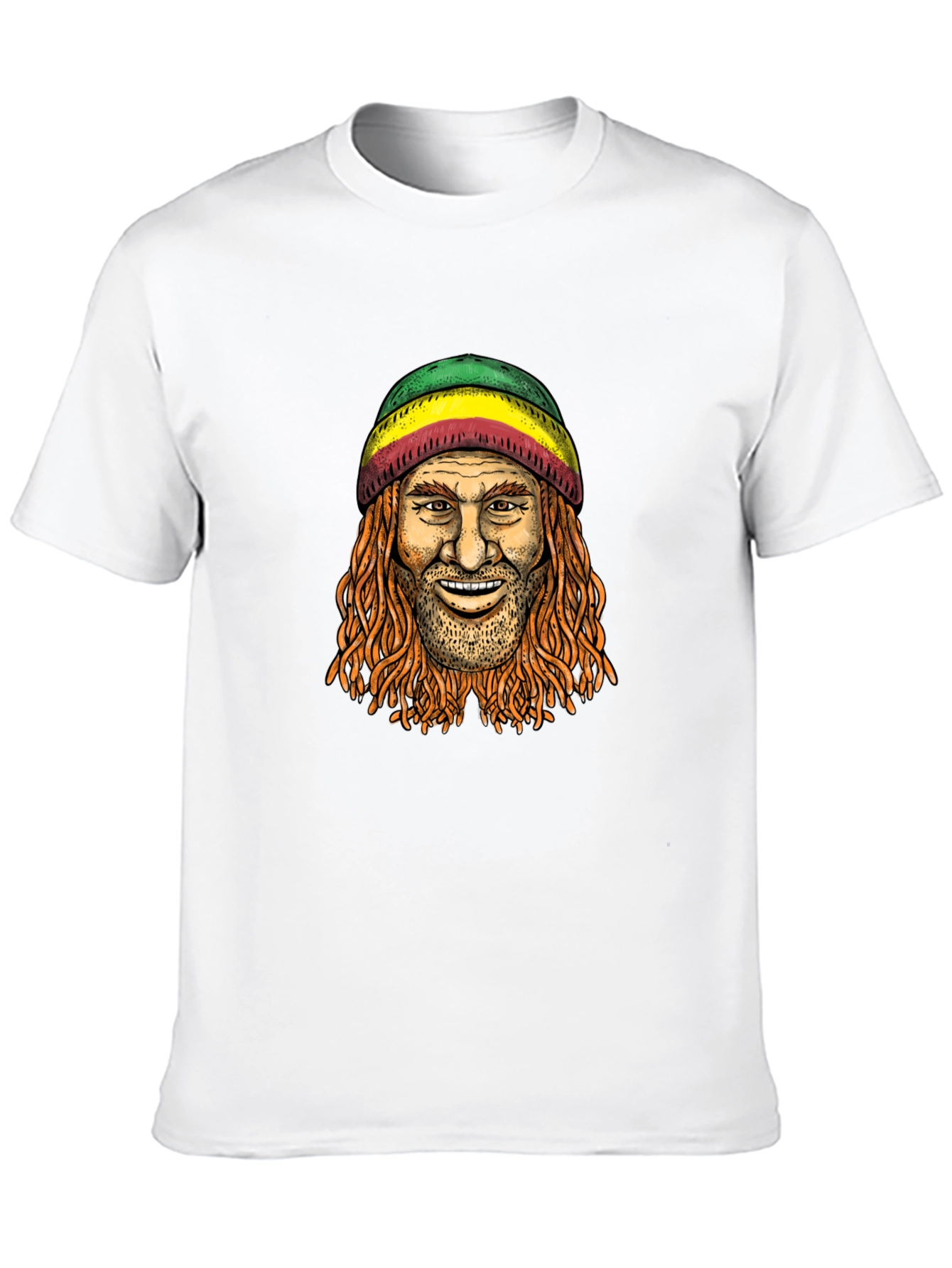 Rasta Man Graphic T-Shirt