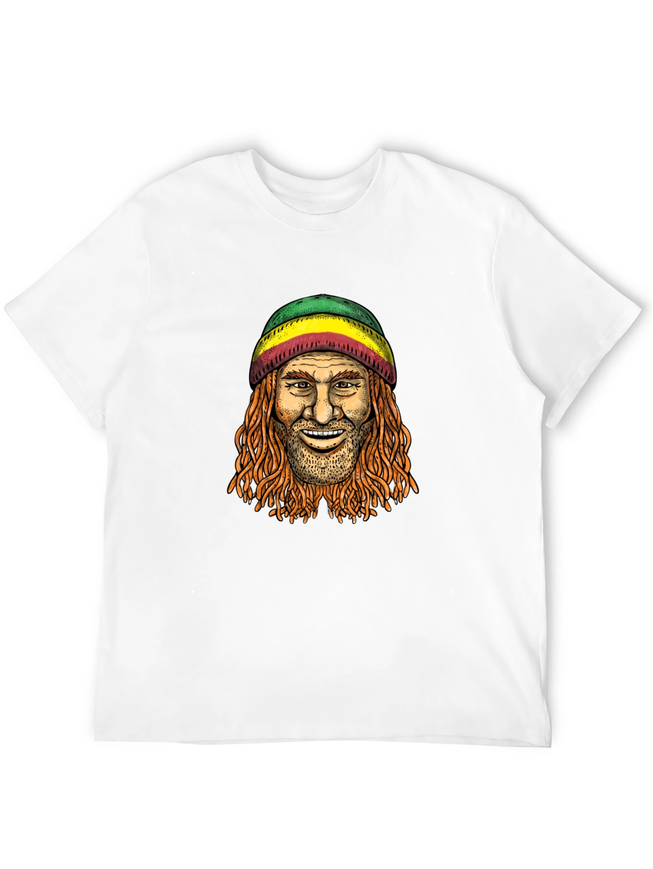 Rasta Man Graphic T-Shirt
