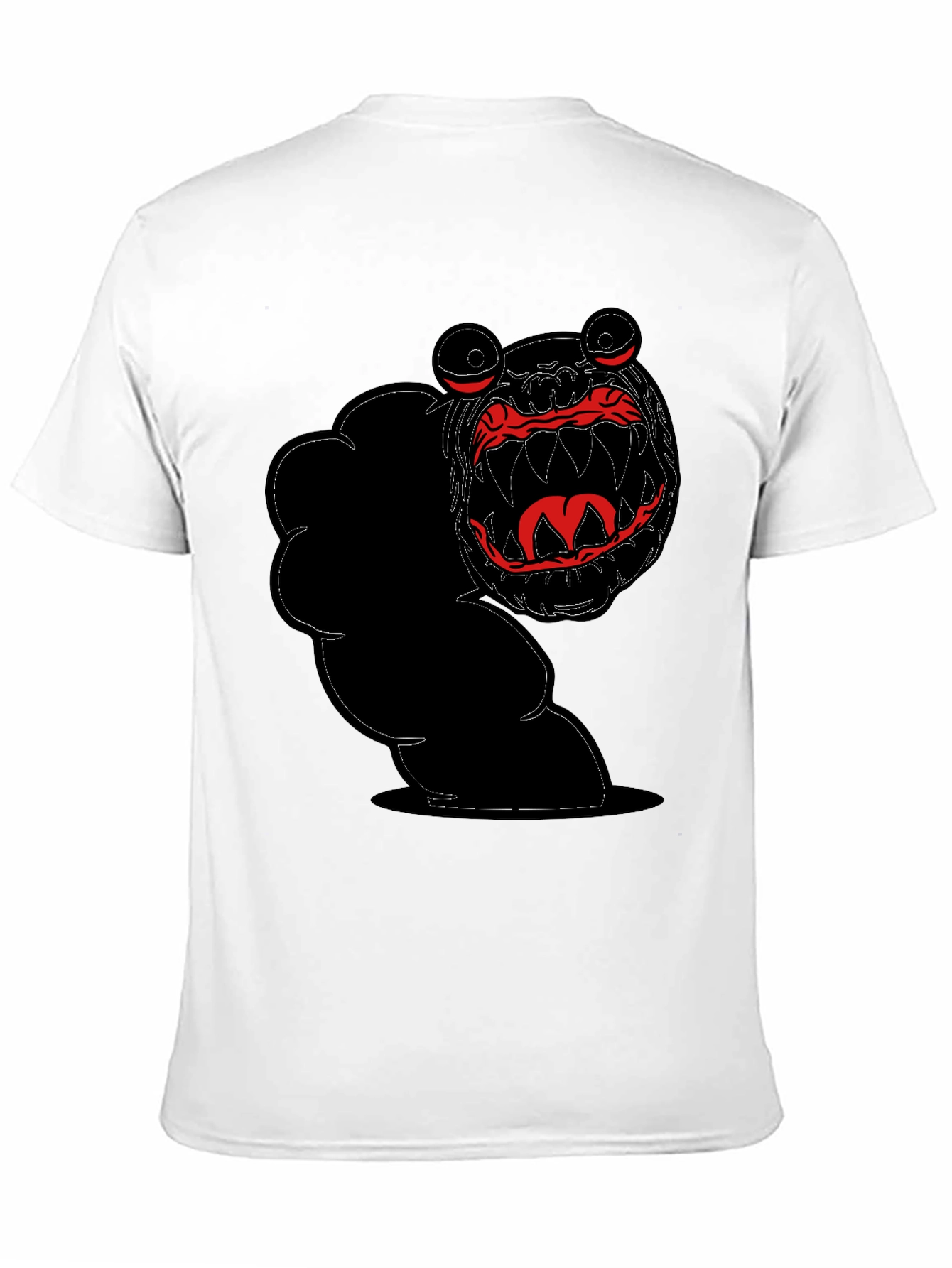 Monster Graphic Tee - Mens Black T-Shirt