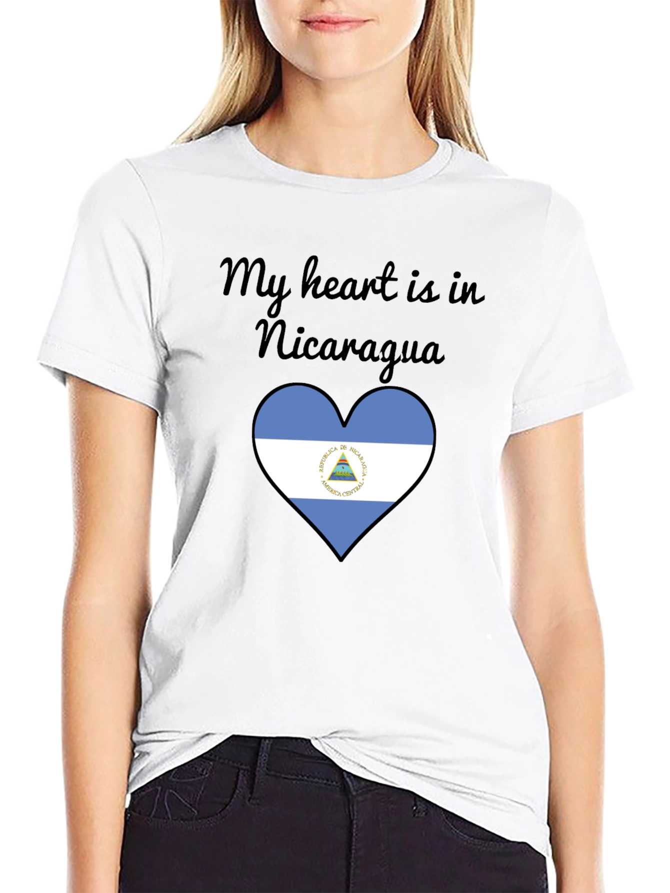 My Heart is in Nicaragua T-Shirt