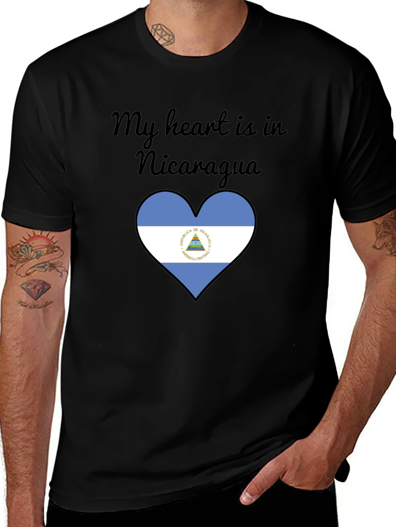 My Heart is in Nicaragua T-Shirt