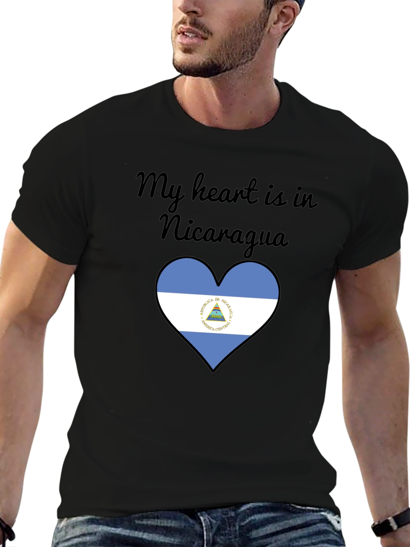 My Heart is in Nicaragua T-Shirt