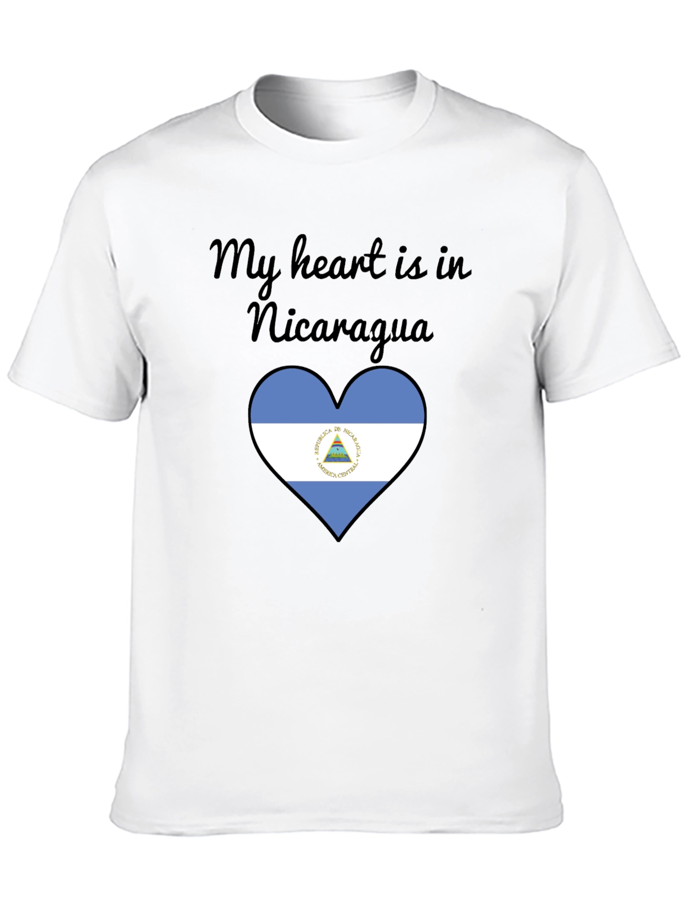 My Heart is in Nicaragua T-Shirt