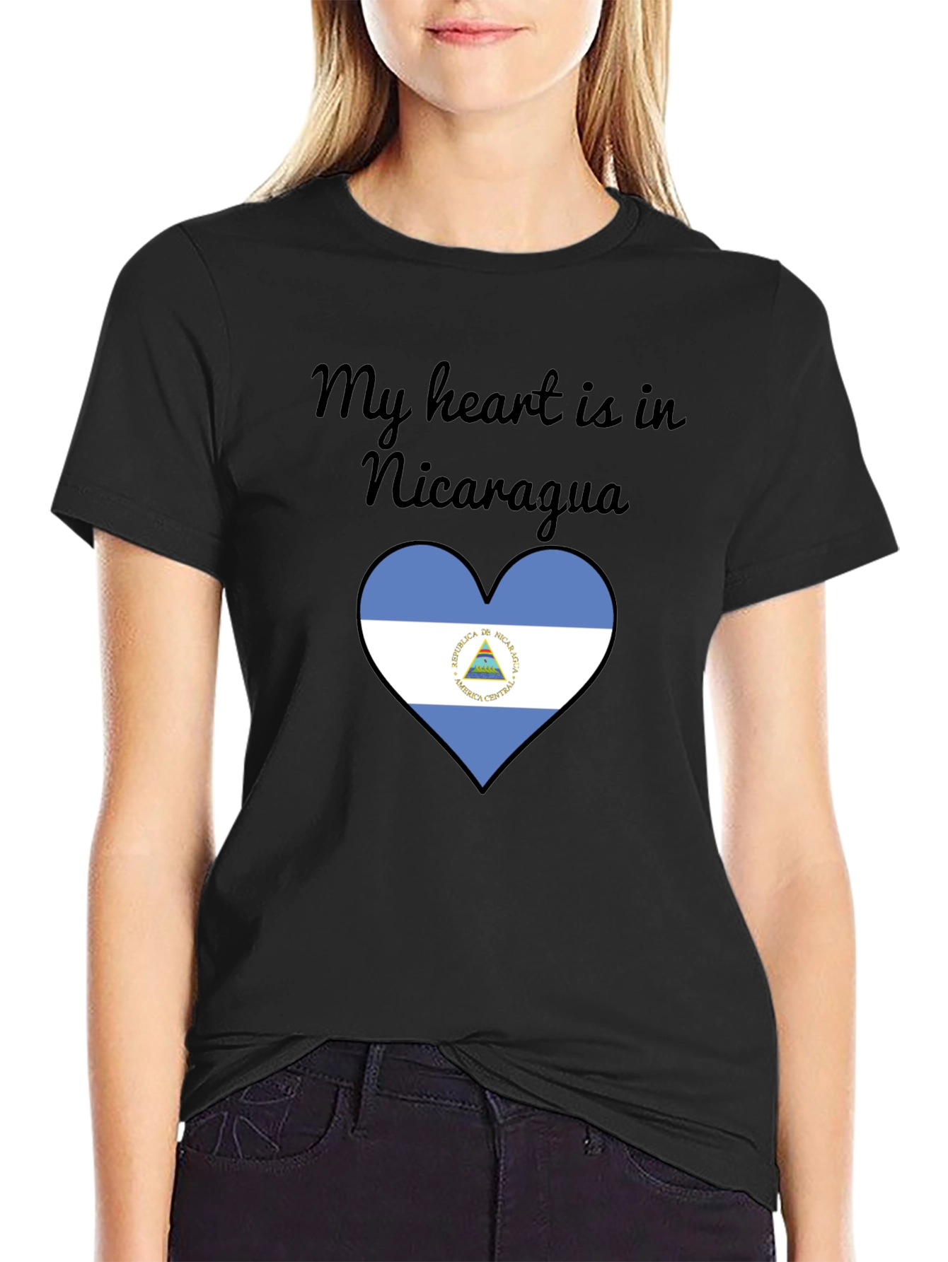 My Heart is in Nicaragua T-Shirt