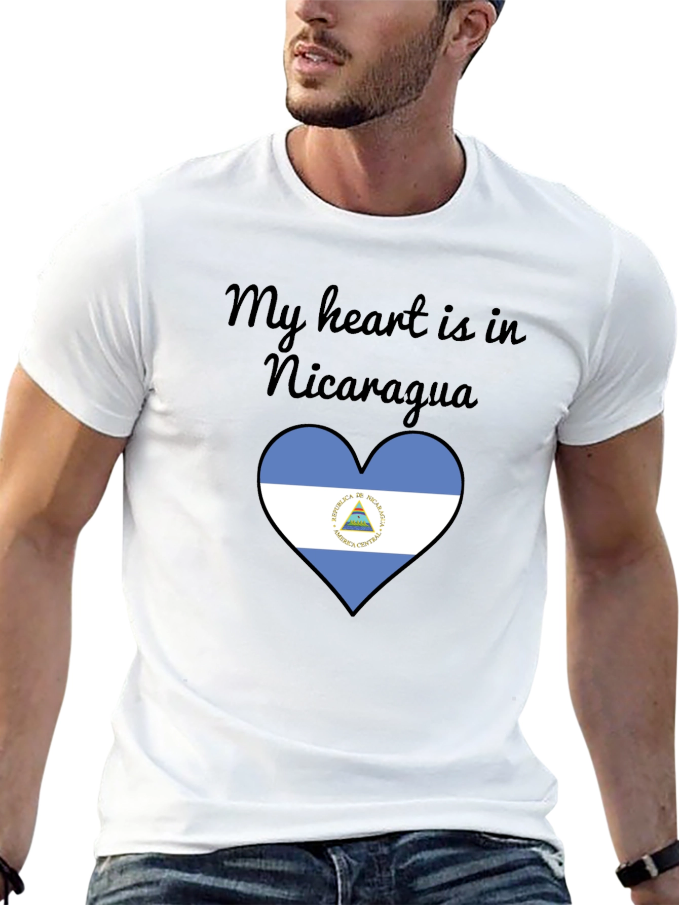 My Heart is in Nicaragua T-Shirt