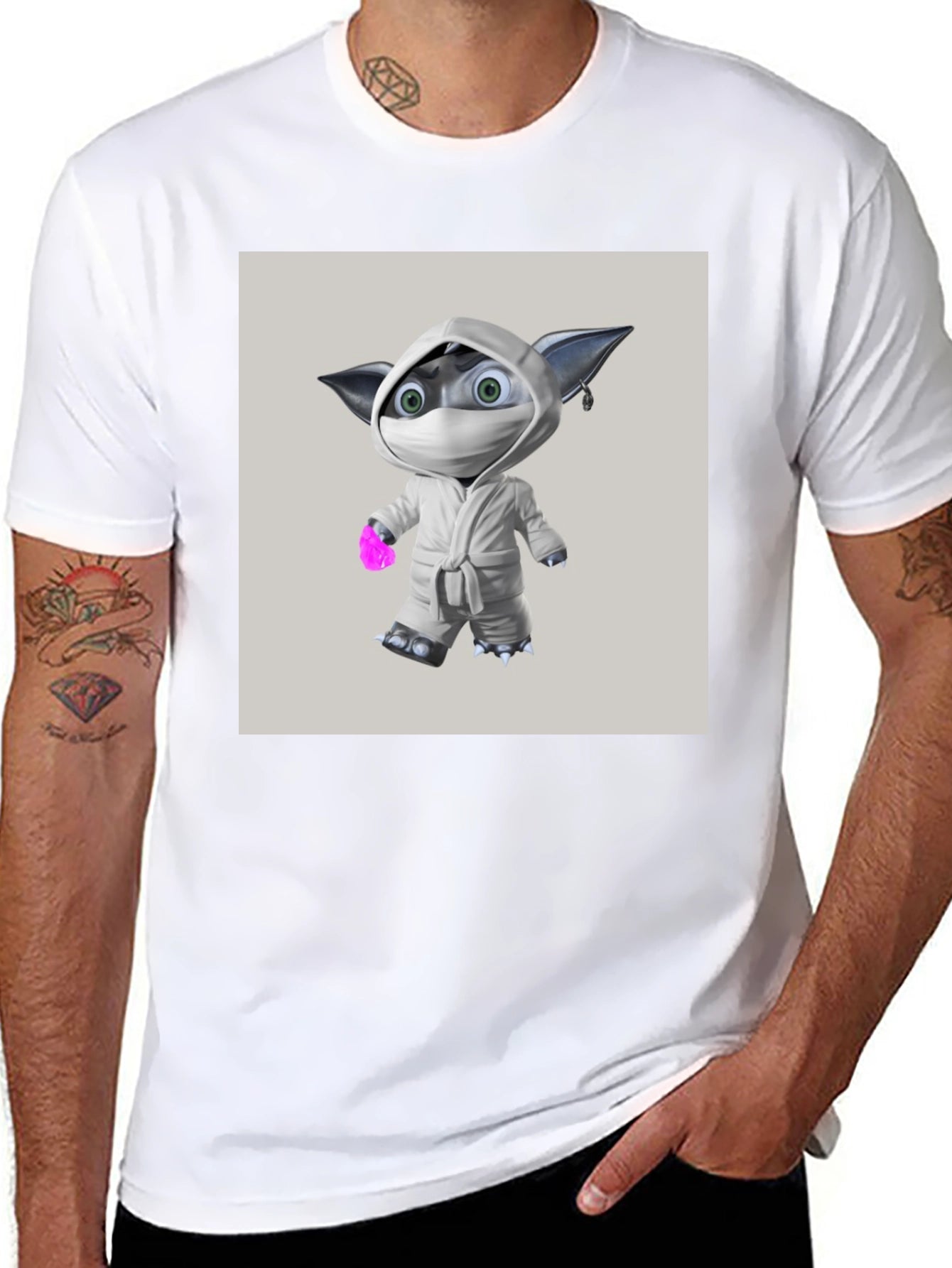 Cartoon Character Graphic Tee