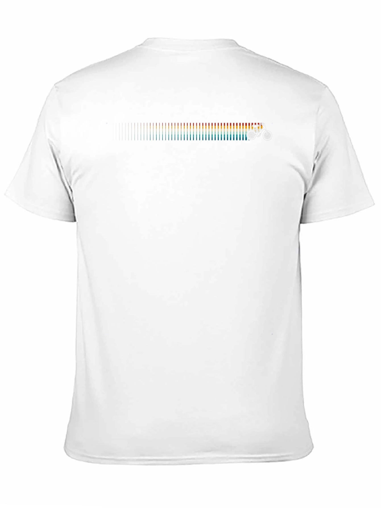 Retro Bike Equalizer Graphic Tee - Black