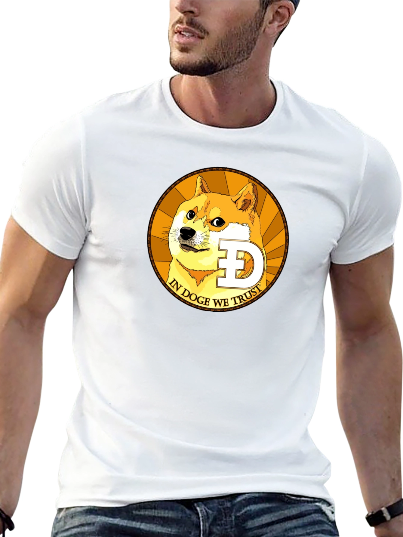 Doge We Trust Black T-Shirt