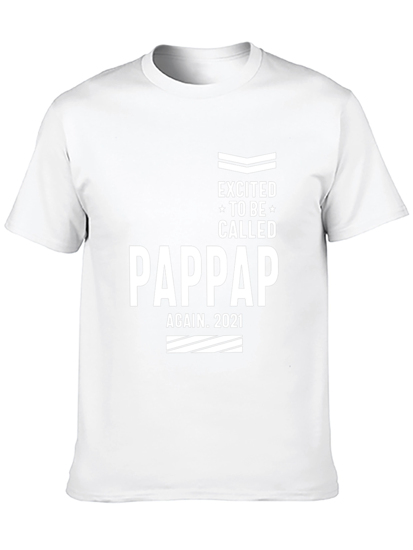 Excited to Be Called Pappap Again 2021 T-Shirt