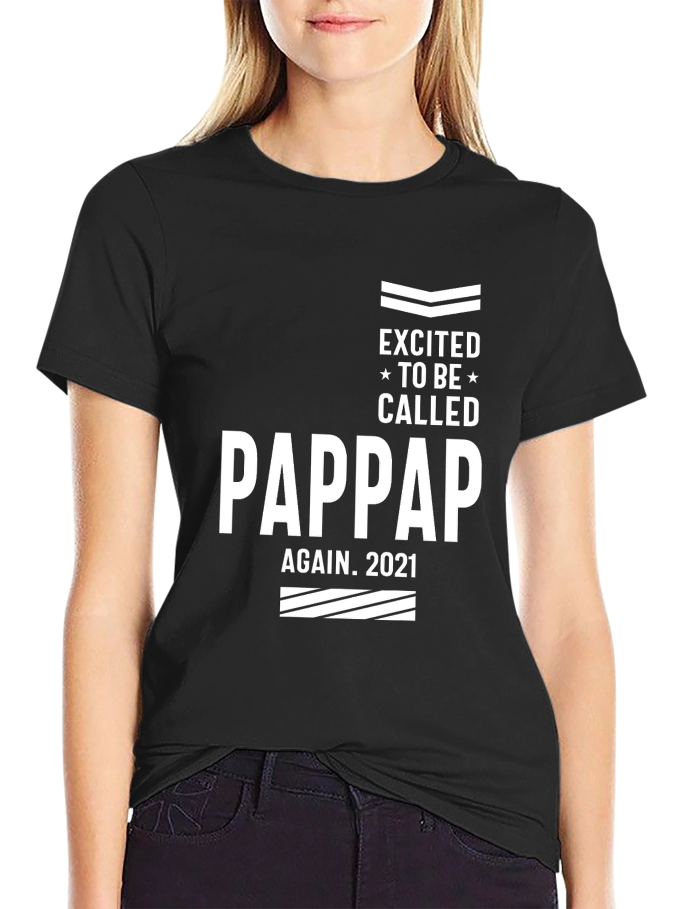 Excited to Be Called Pappap Again 2021 T-Shirt