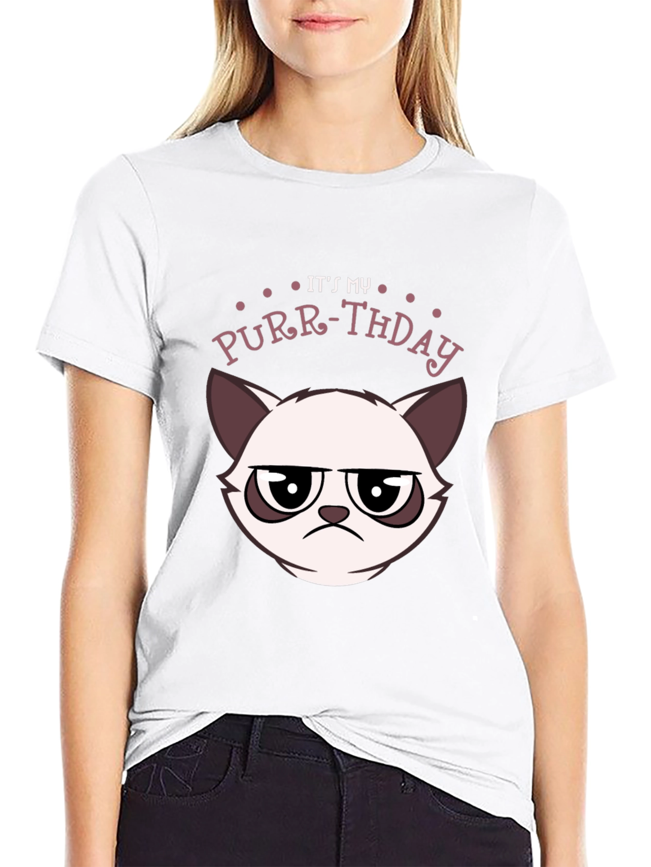 Grumpy Cat Purr-thday T-Shirt