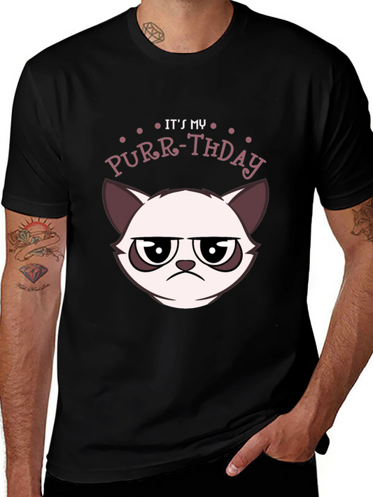 Grumpy Cat Purr-thday T-Shirt