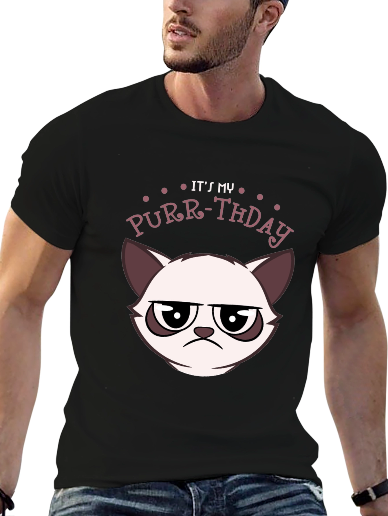 Grumpy Cat Purr-thday T-Shirt