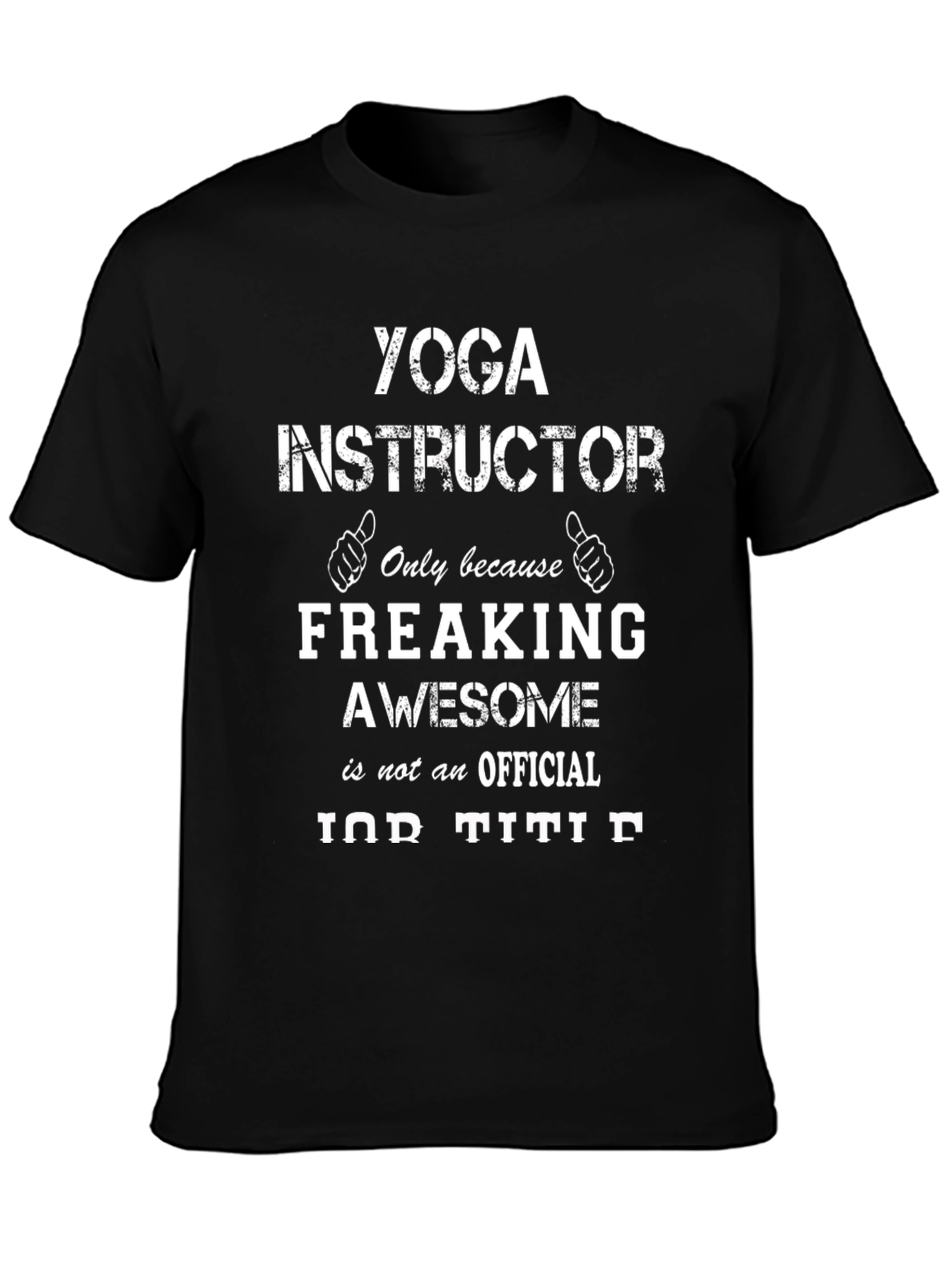 Yoga Instructor Funny T-Shirt