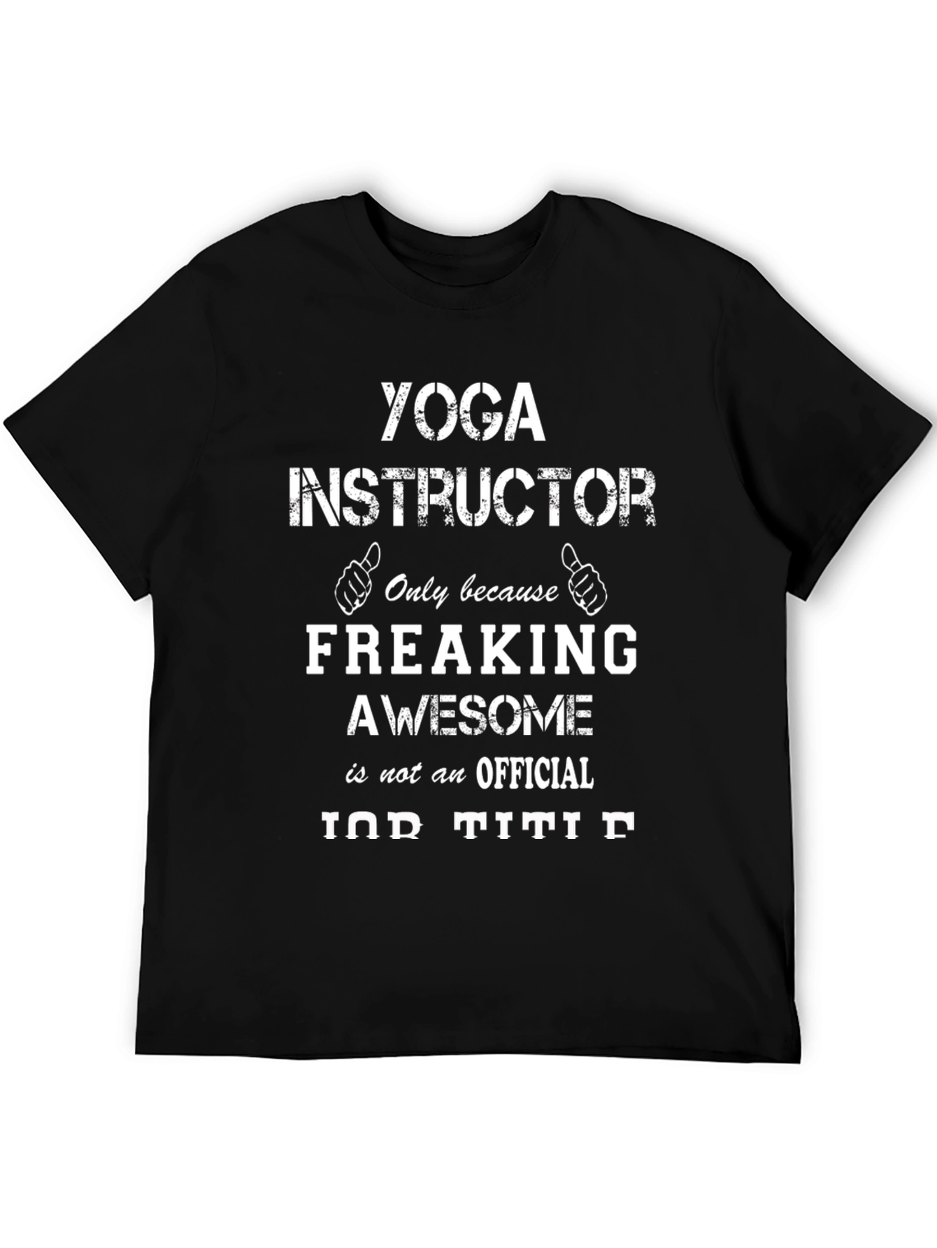 Yoga Instructor Funny T-Shirt
