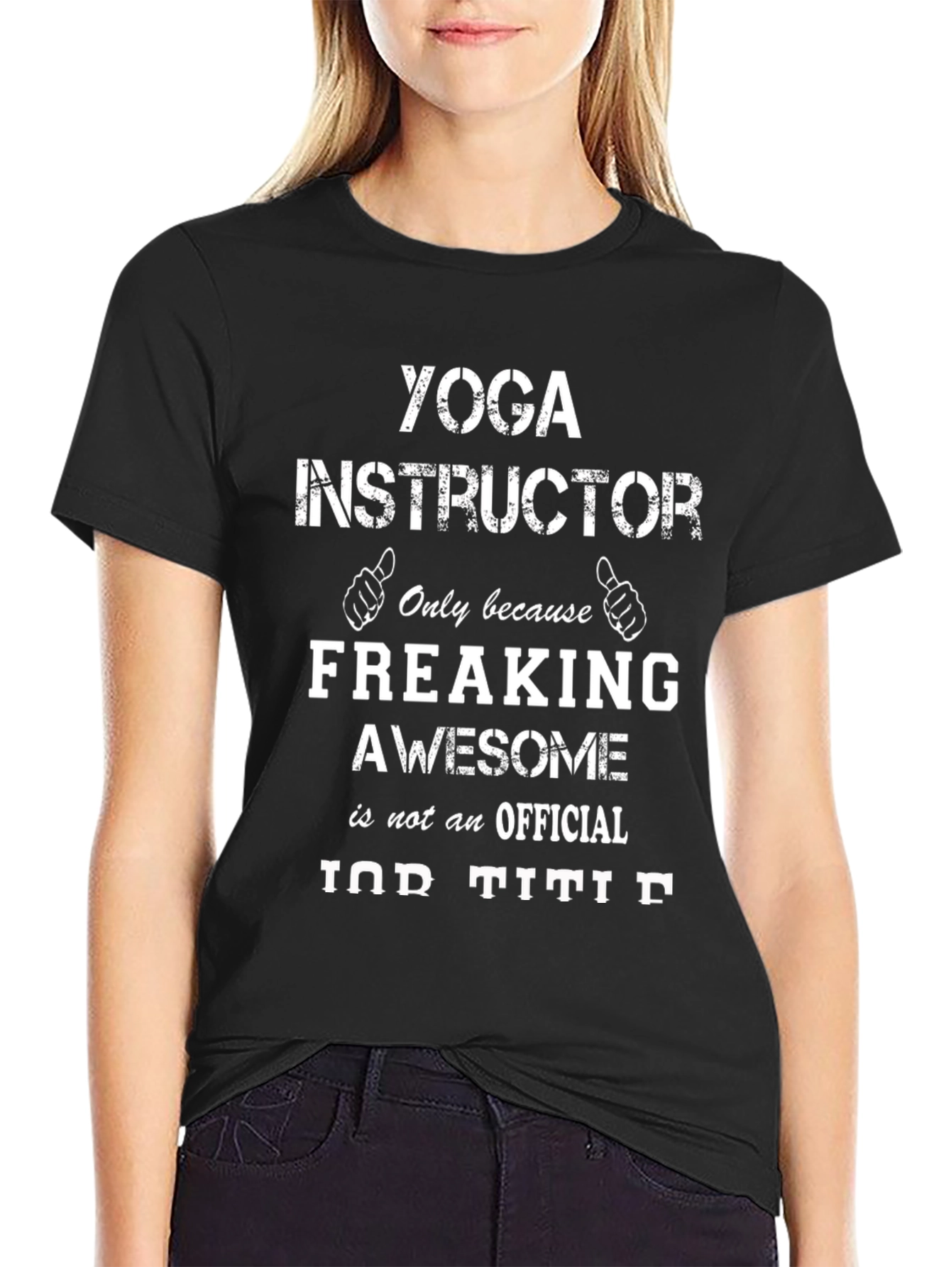 Yoga Instructor Funny T-Shirt