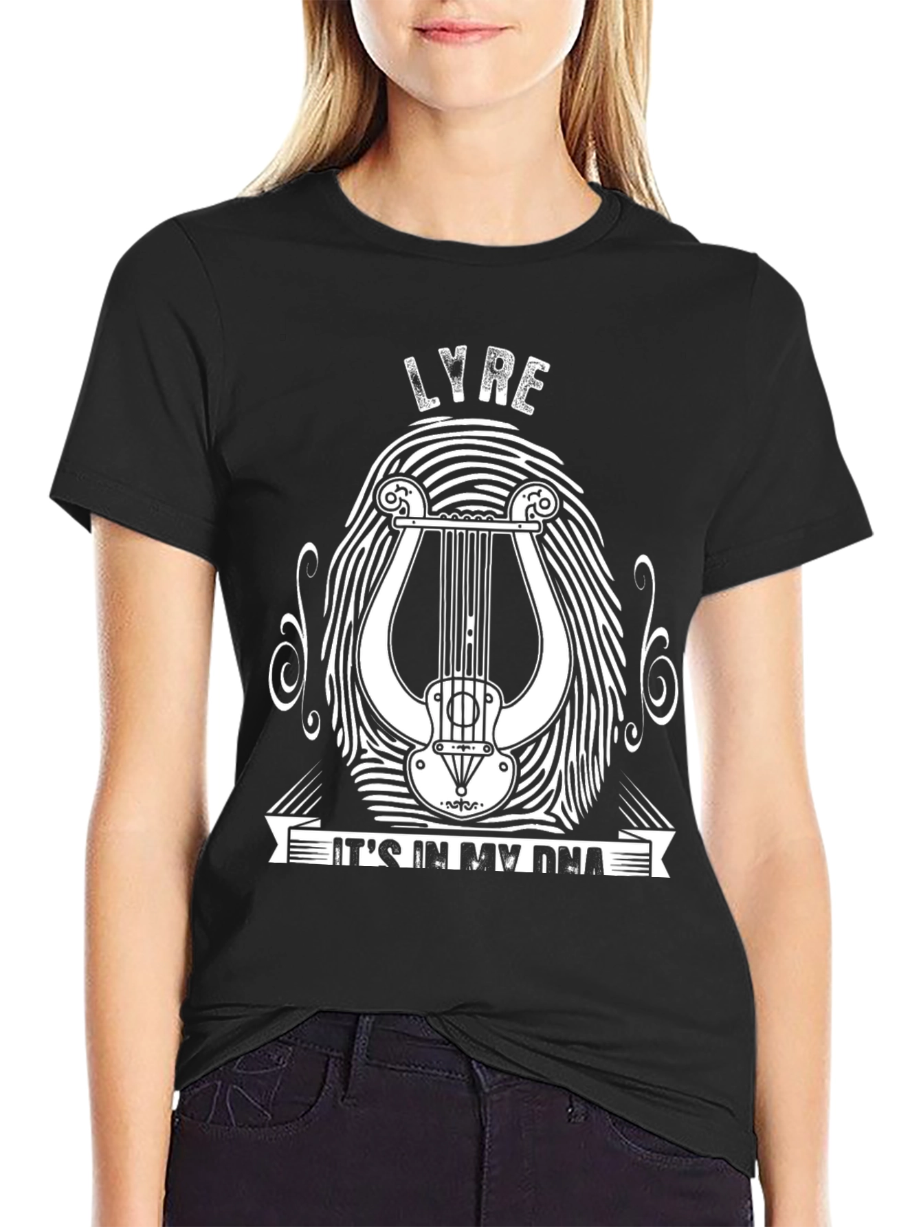 Lyre DNA Graphic T-Shirt - Musicians Tee