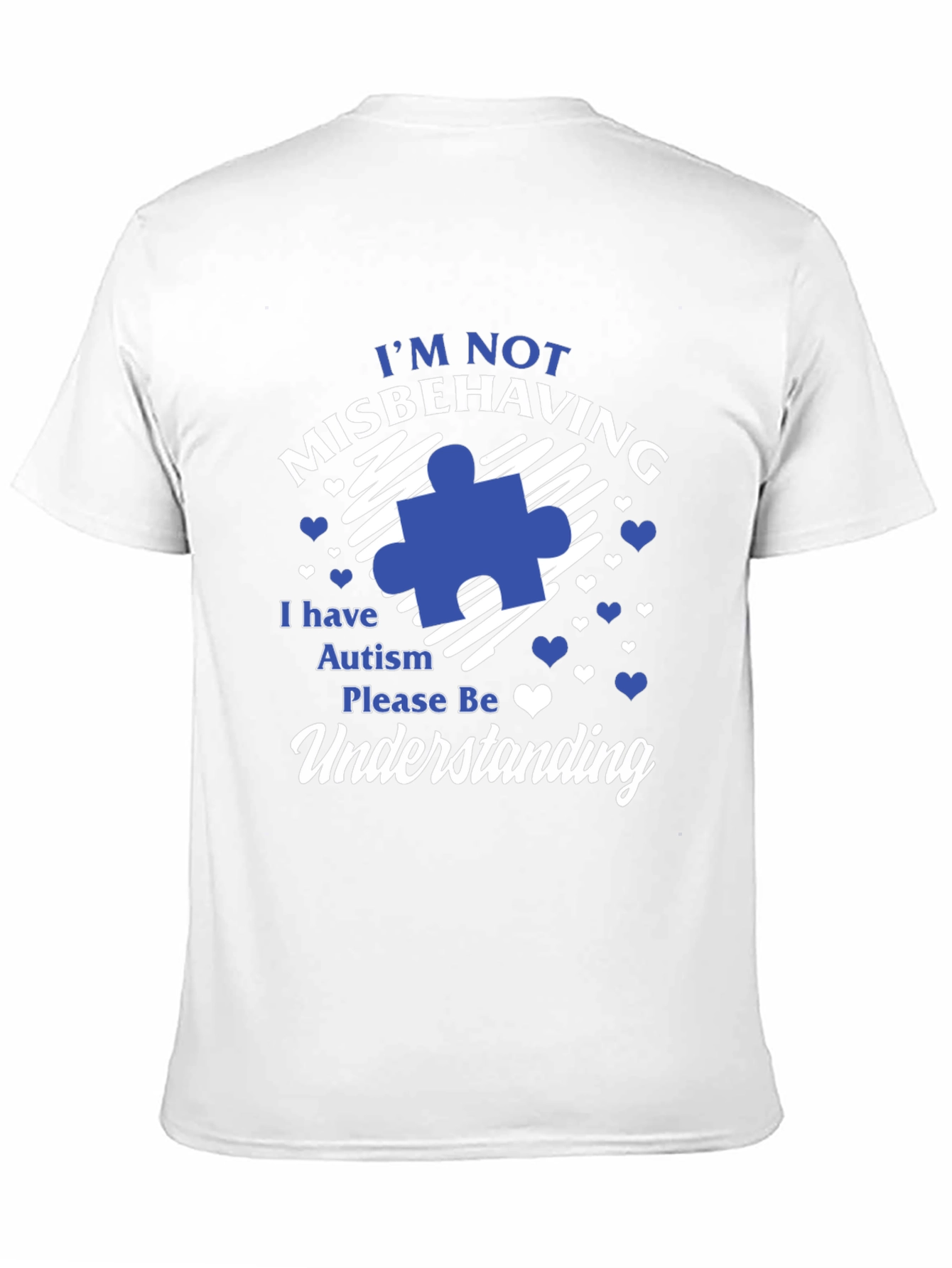 Autism Awareness T-Shirt Misbehaving Understanding