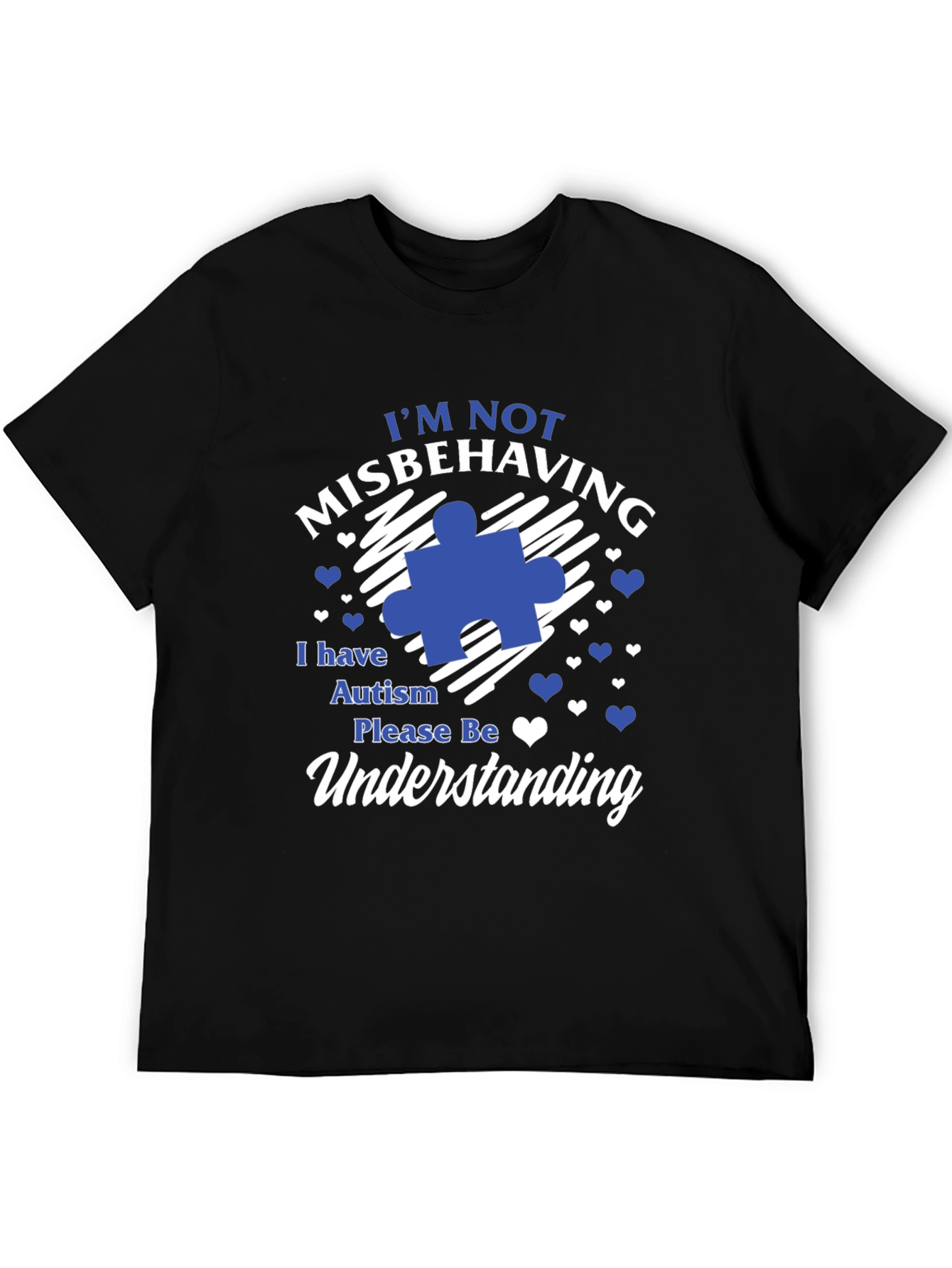 Autism Awareness T-Shirt Misbehaving Understanding